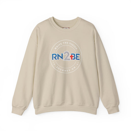 RN2BE Full Circle Logo Sweatshirt WHT