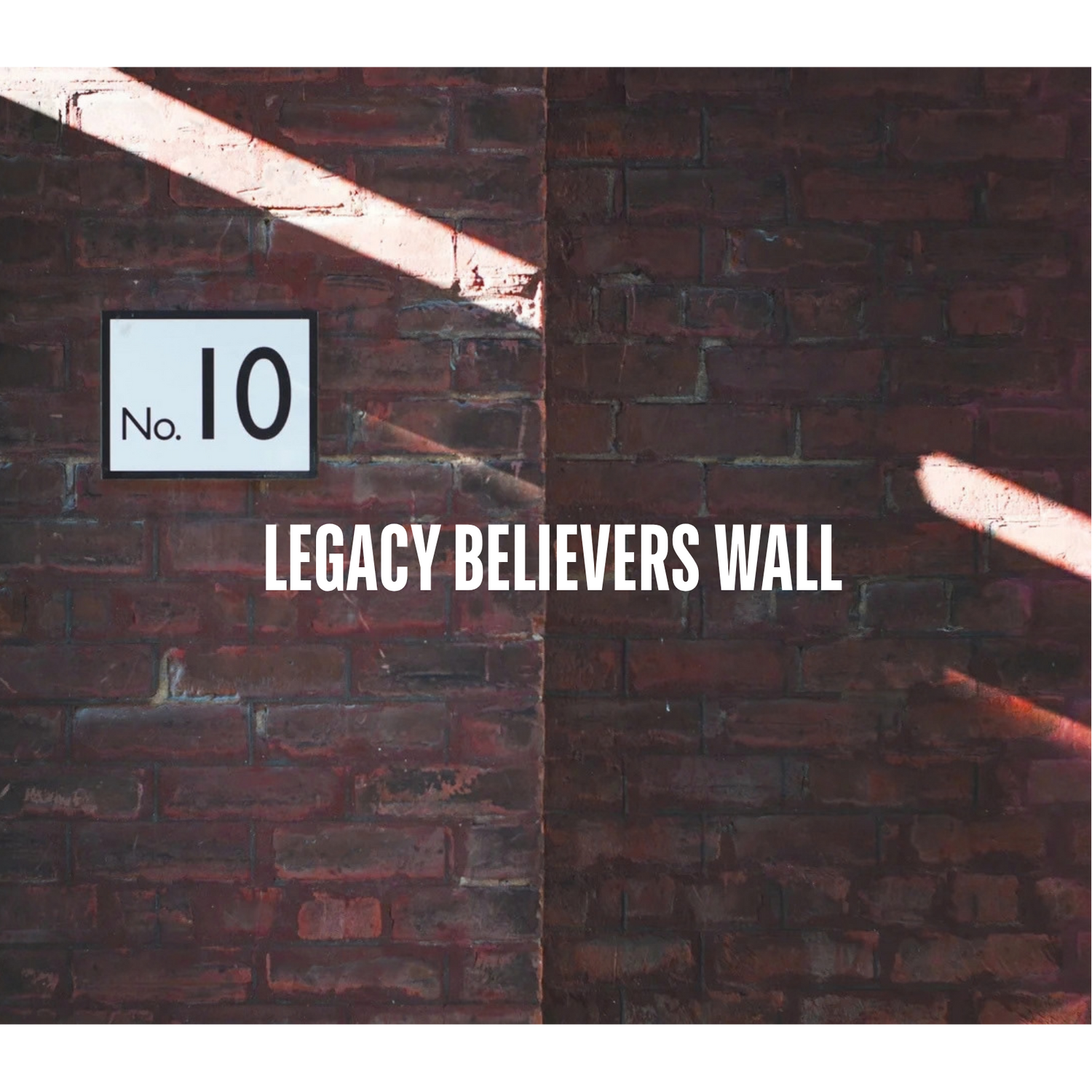 RN2BE® Legacy Believers Wall
