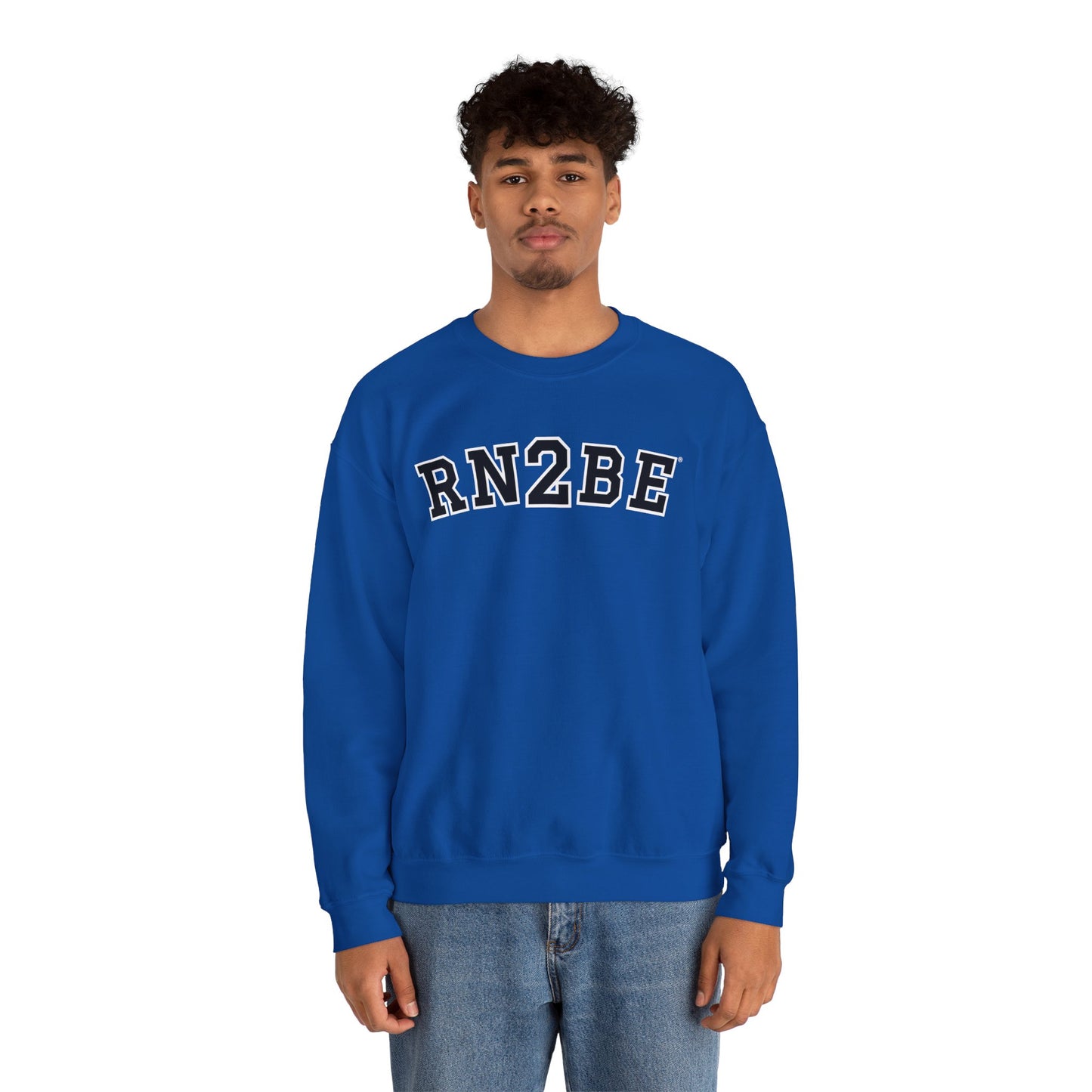 RN2BE® Logo Bold Sweatshirt
