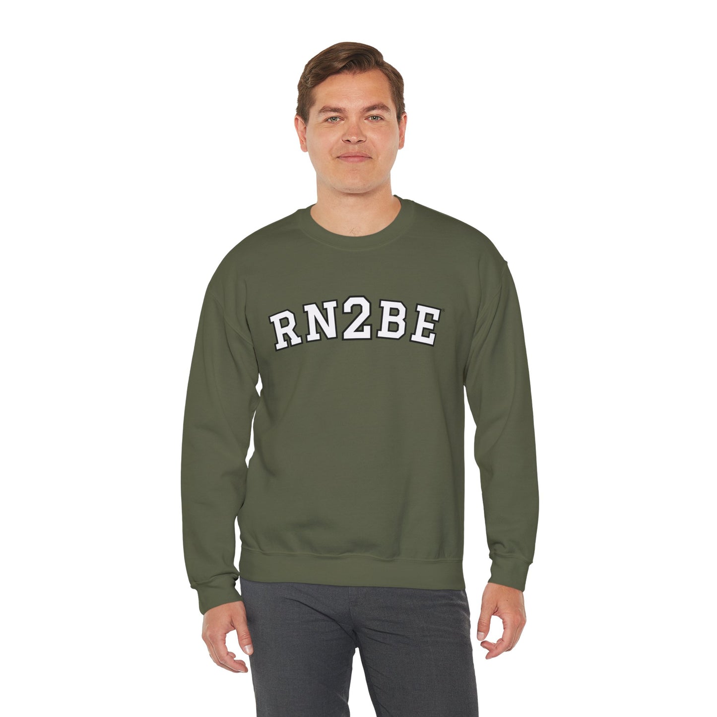RN2BE® Logo Bold Sweatshirt