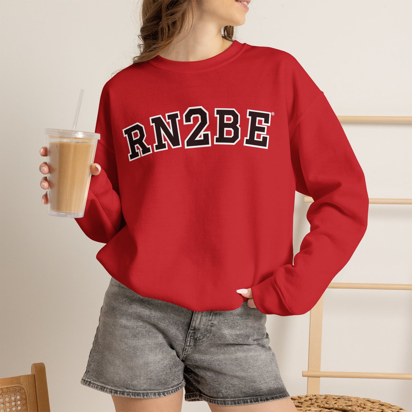 RN2BE® Logo Bold Sweatshirt