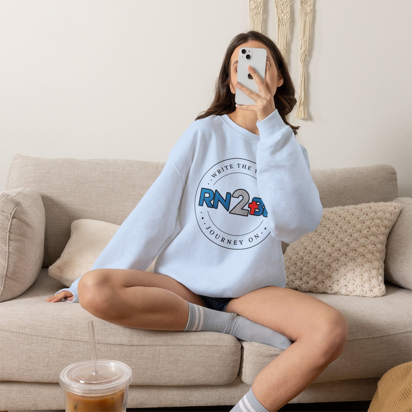 RN2BE Full Circle Logo Sweatshirt