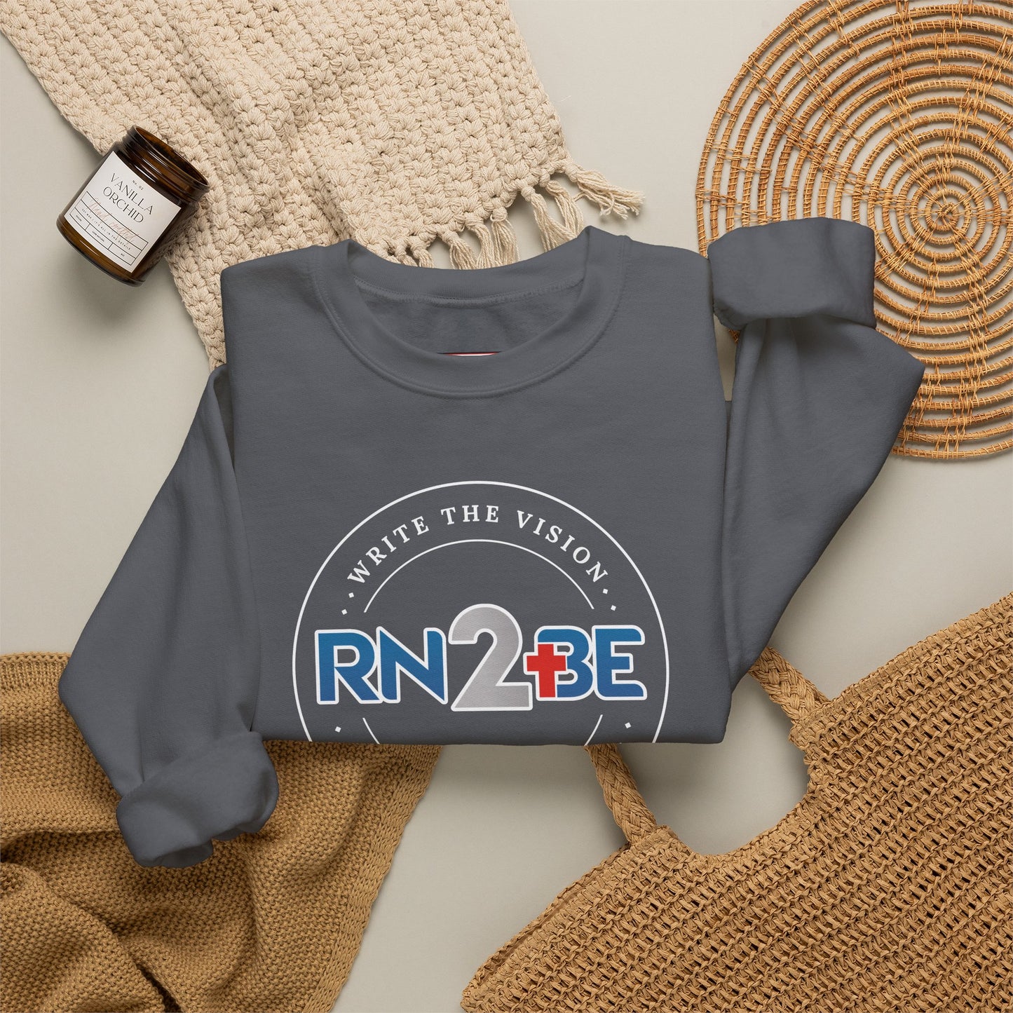 Copy of RN2BE Full Circle Logo Sweatshirt