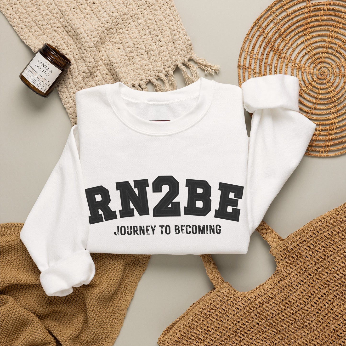 RN2BE® BlackOut Journey to Becoming Sweatshirt