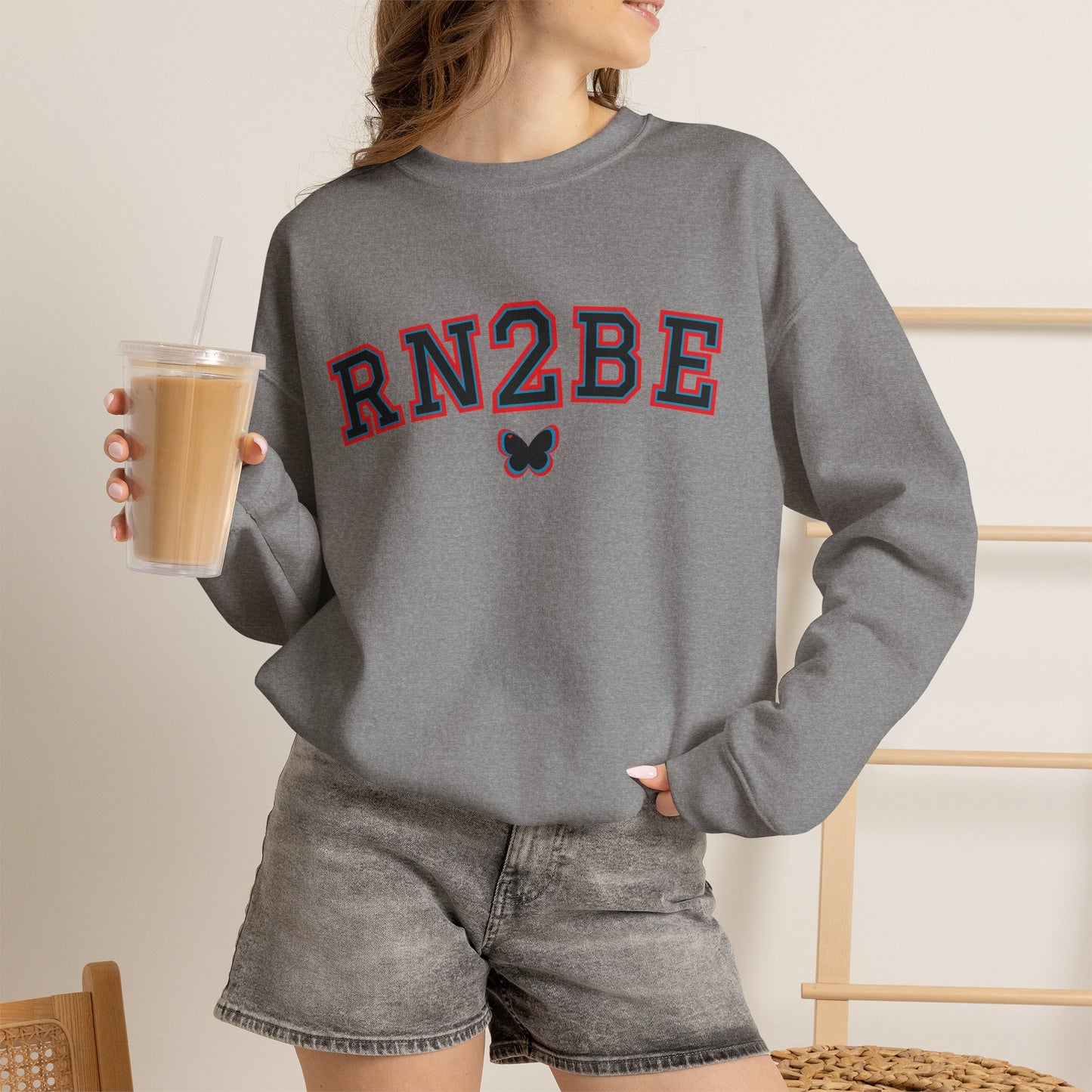 The RN2BE® Butterfly Sweatshirt