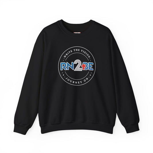 RN2BE Full Circle Logo Sweatshirt WHT