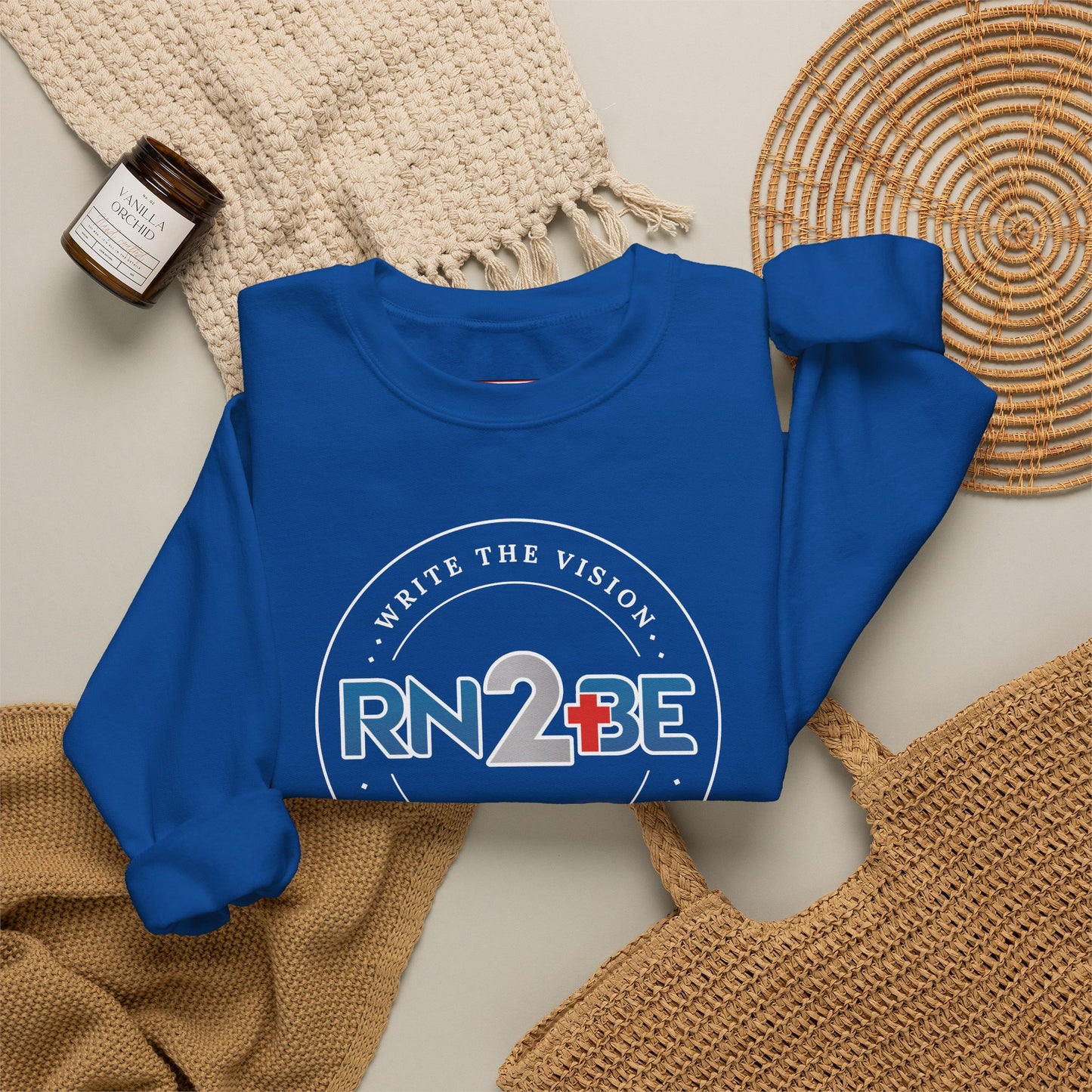 Copy of RN2BE Full Circle Logo Sweatshirt