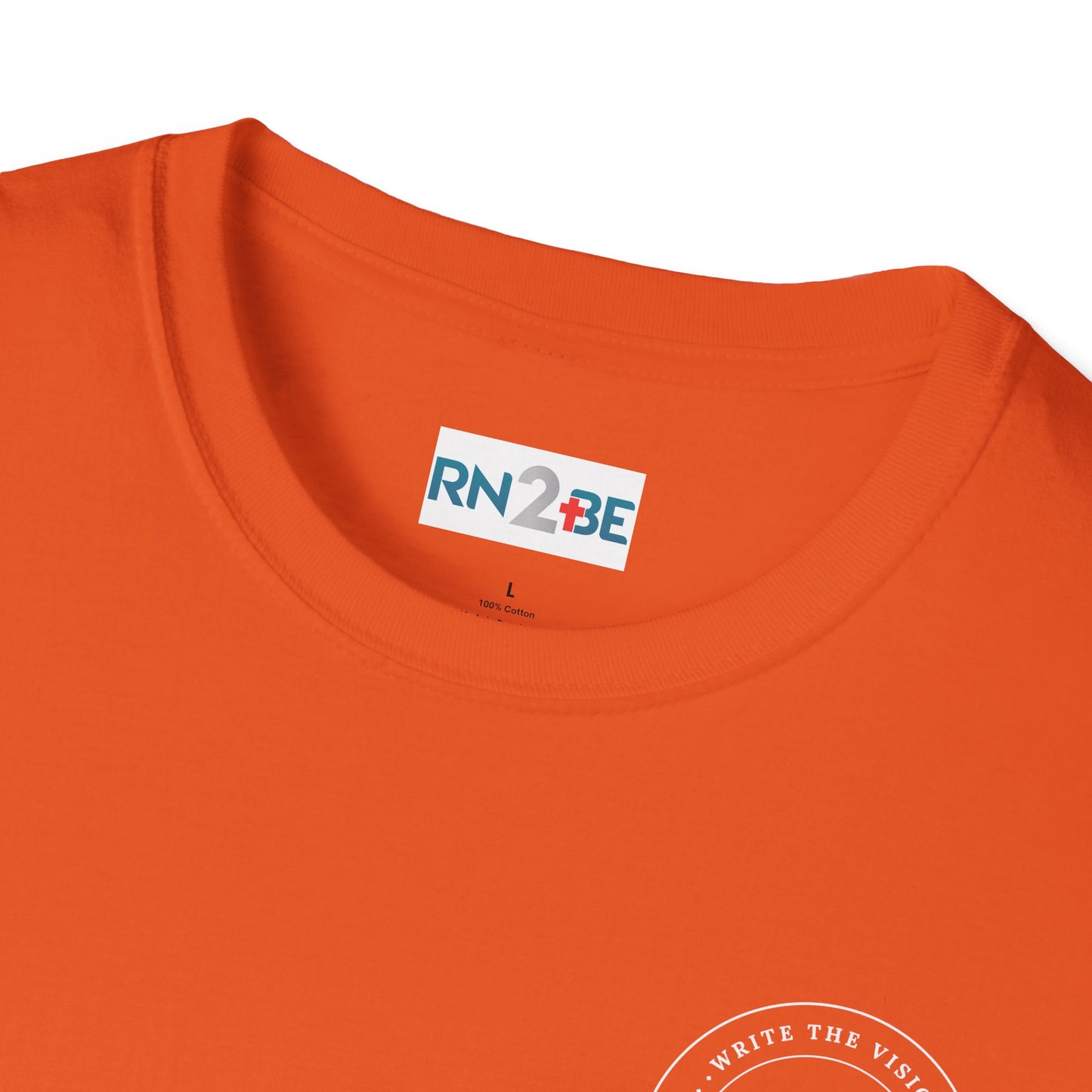 RN2BE Full Circle T-shirt WHT