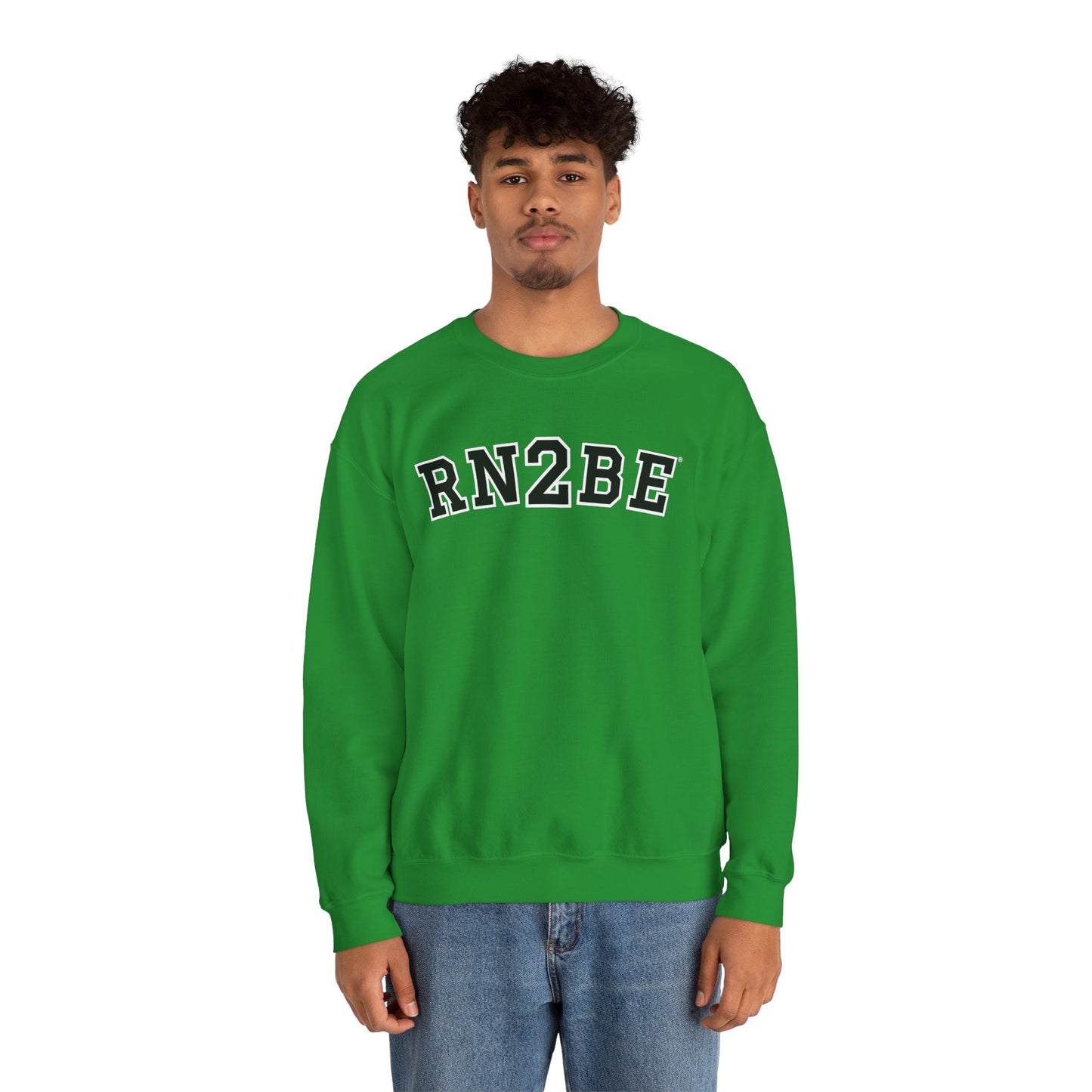 RN2BE® Logo Bold Sweatshirt
