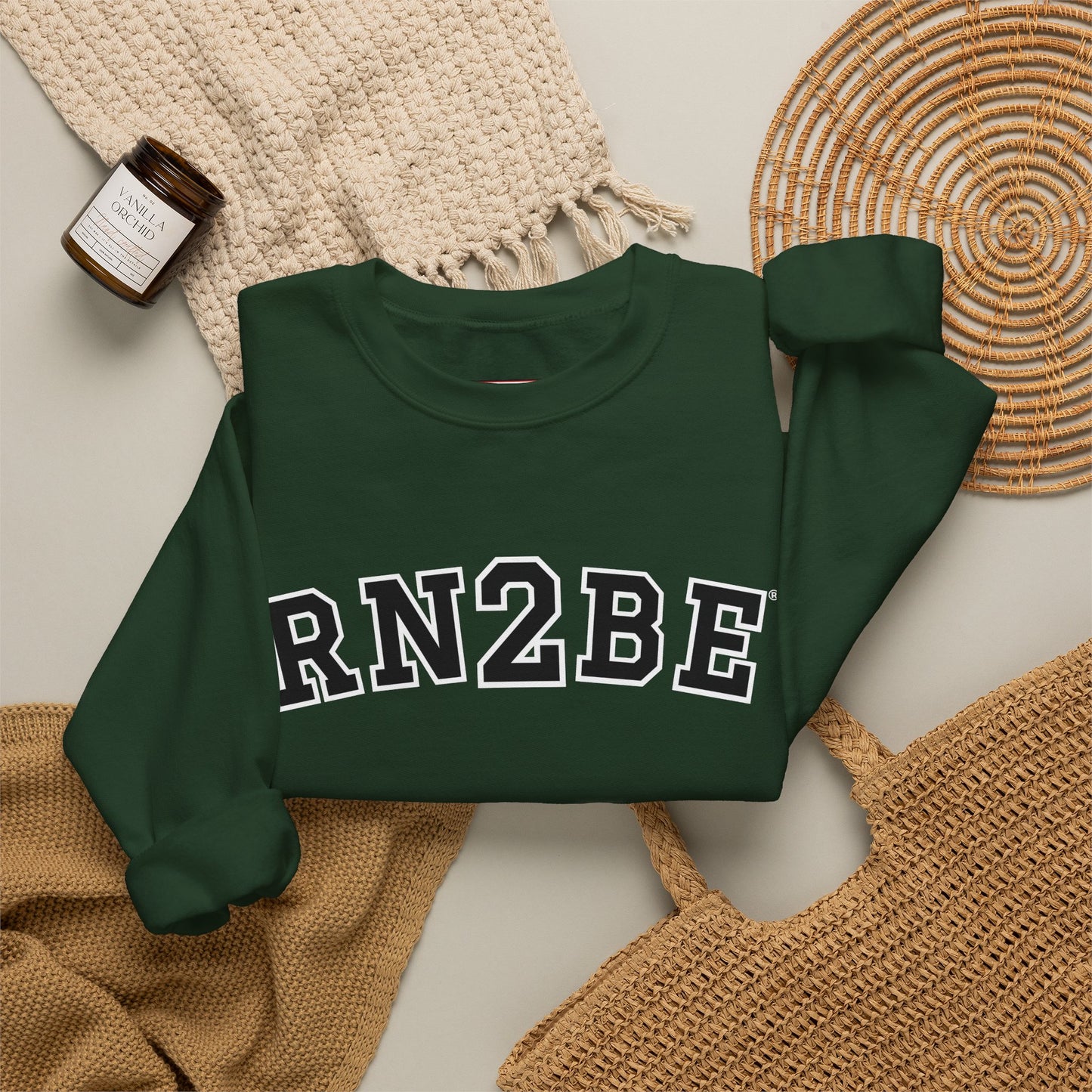 RN2BE® Logo Bold Sweatshirt