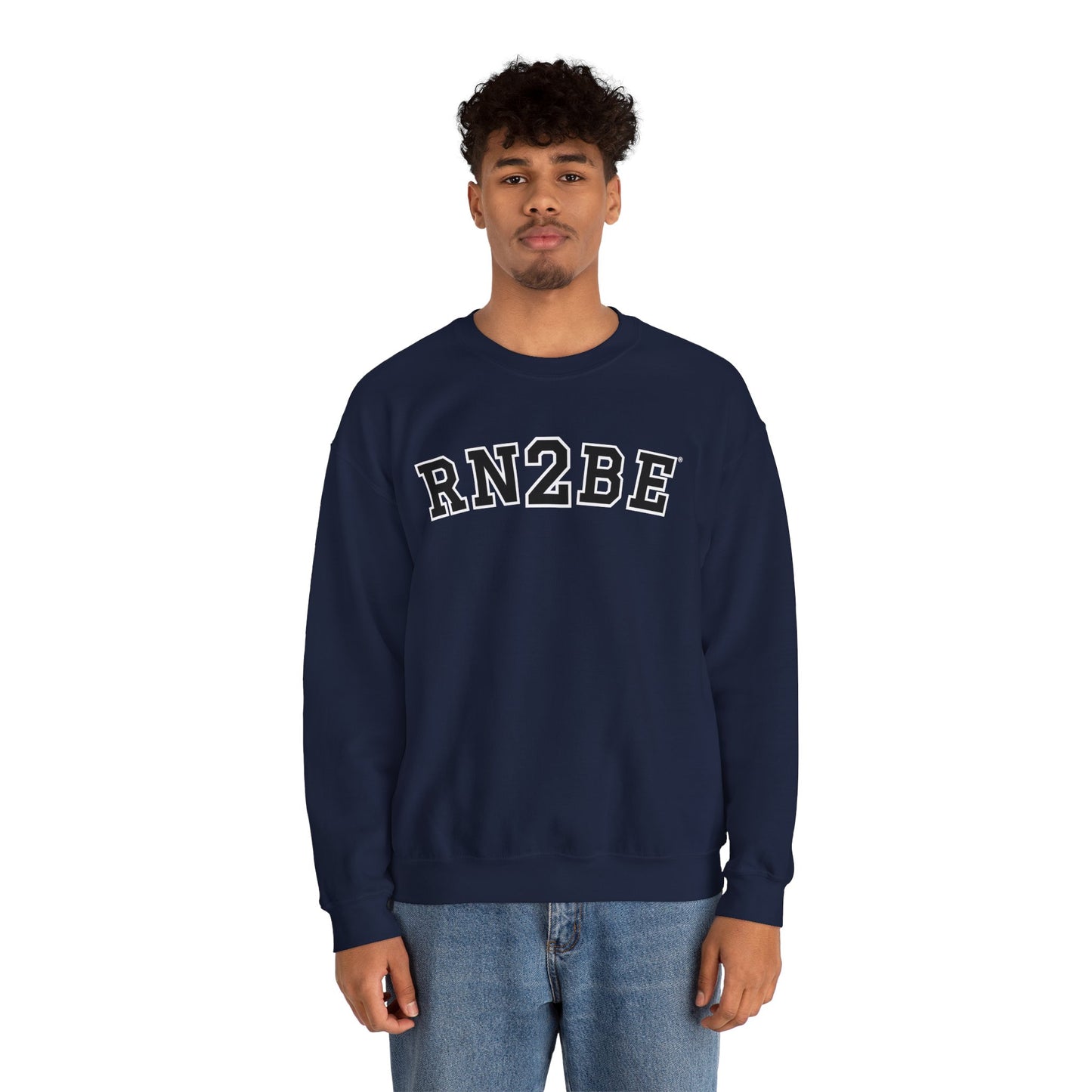 RN2BE® Logo Bold Sweatshirt