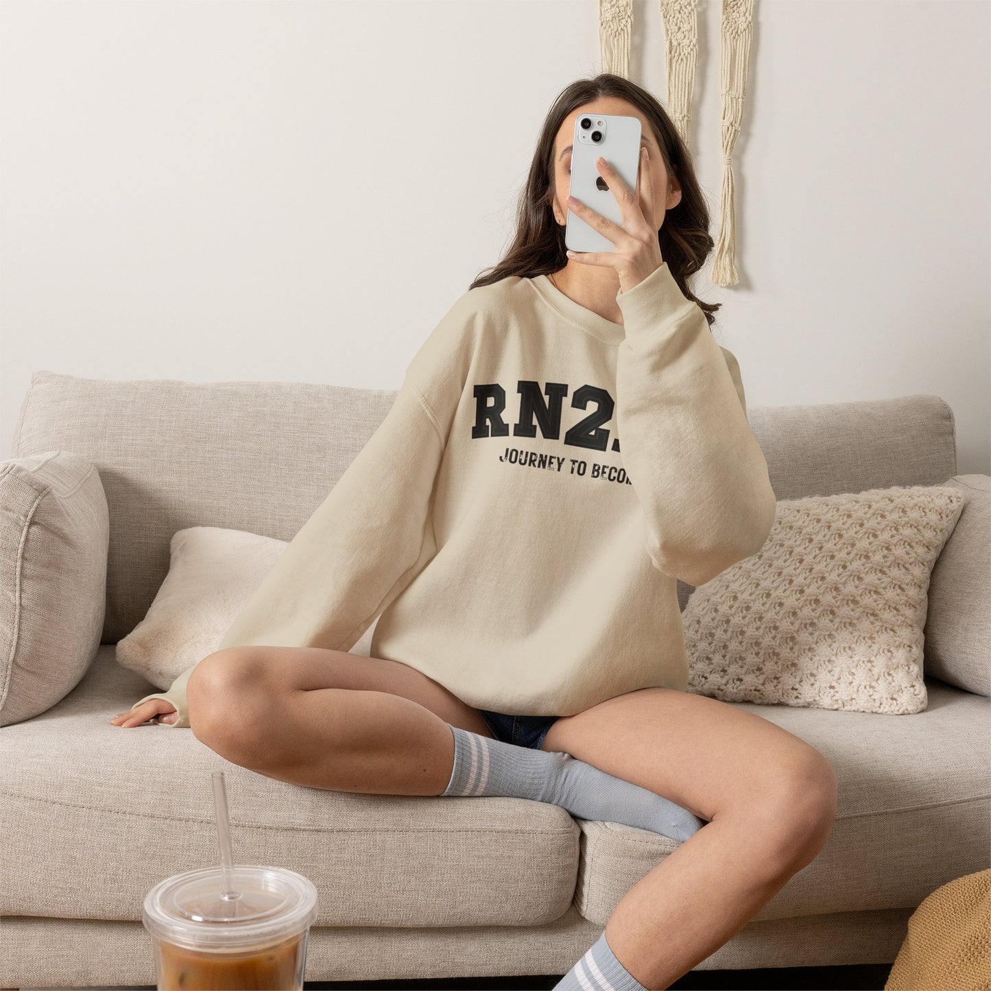 RN2BE® BlackOut Journey to Becoming Sweatshirt