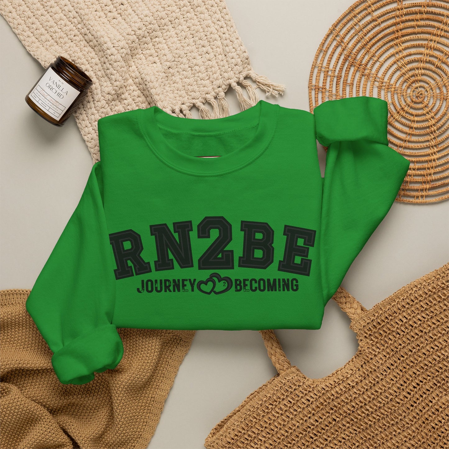 RN2BE® BlackOut Journey to Becoming Sweatshirt