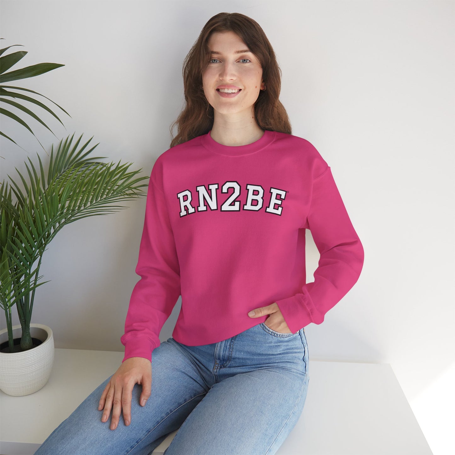 RN2BE® Logo Bold Sweatshirt