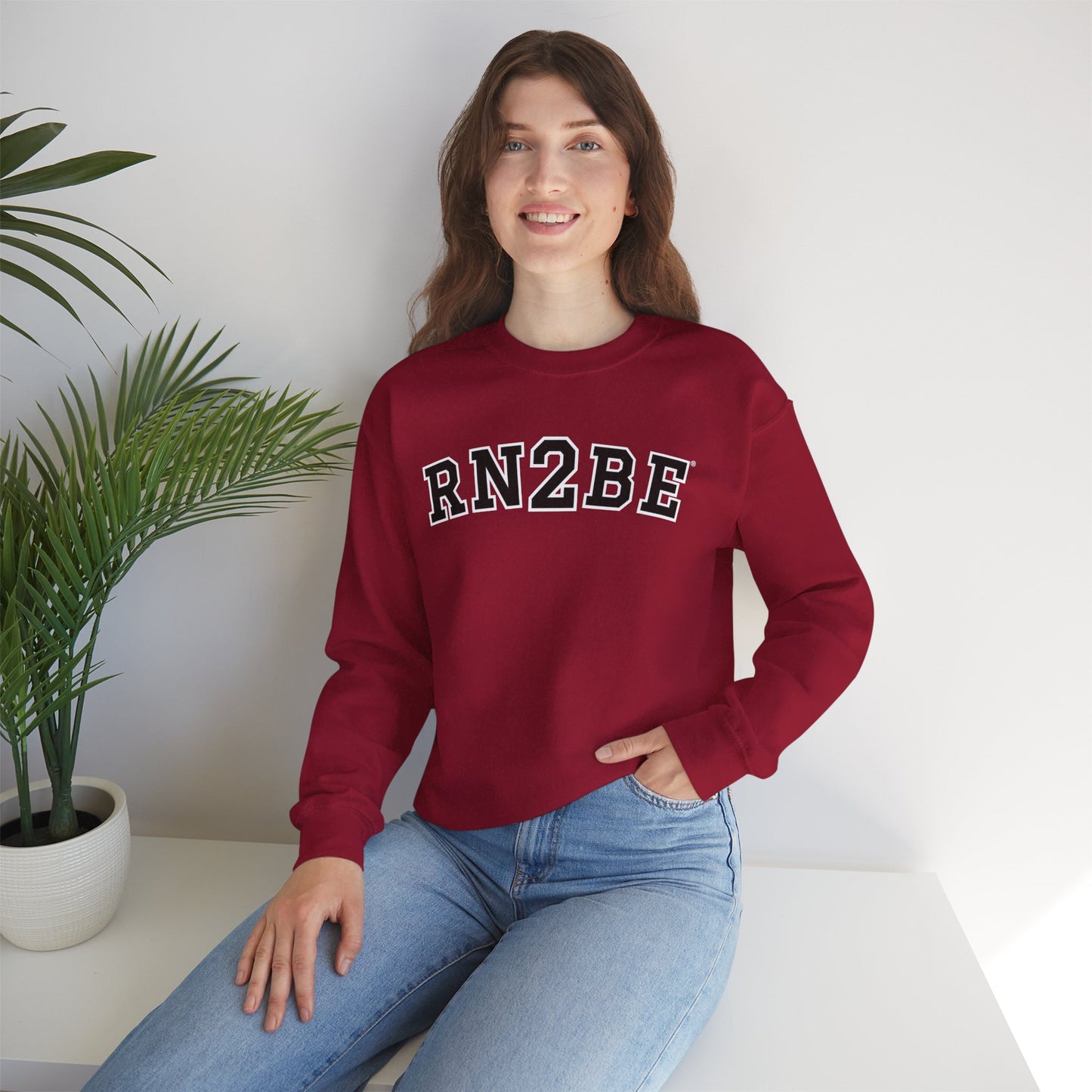 RN2BE® Logo Bold Sweatshirt