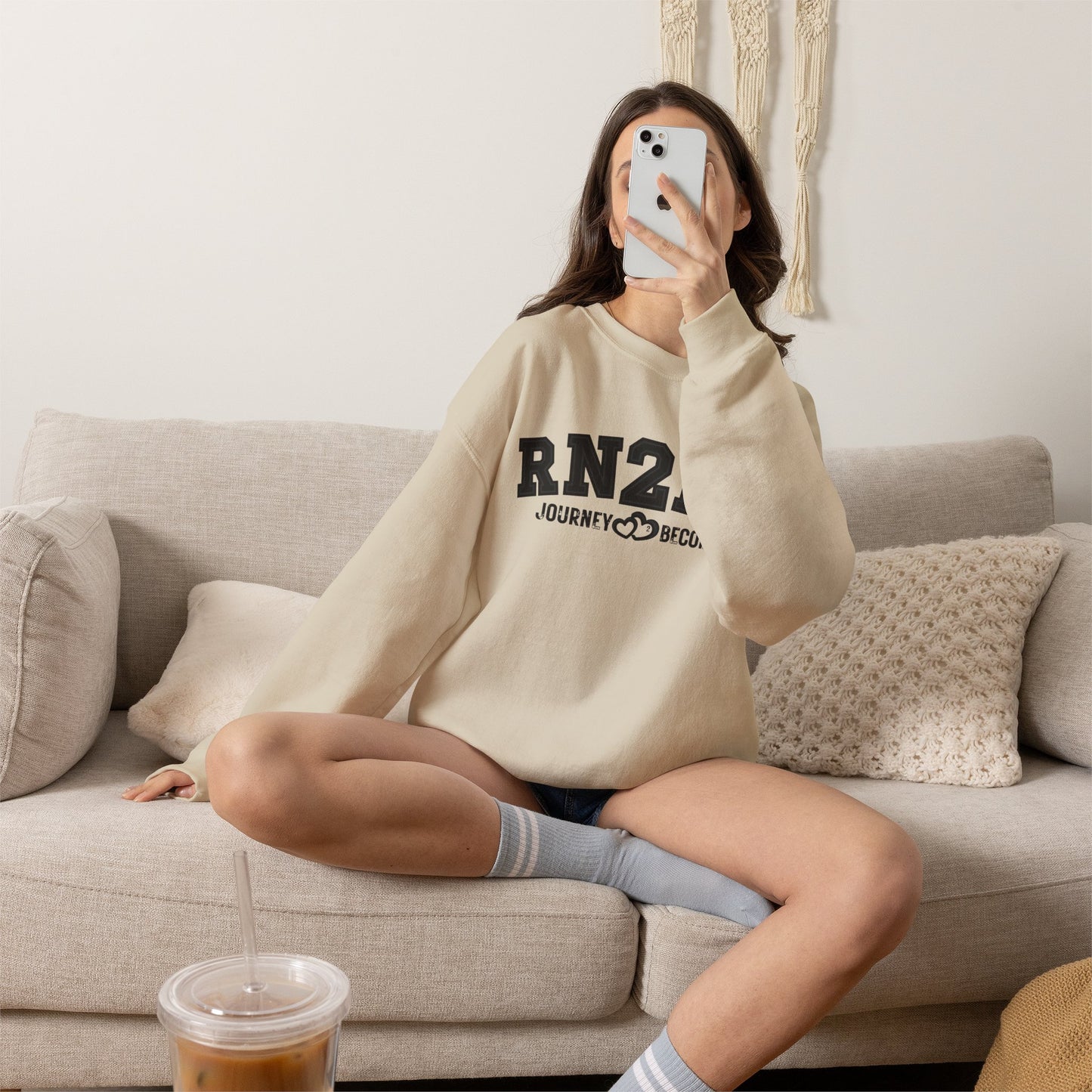 RN2BE® BlackOut Journey to Becoming Sweatshirt