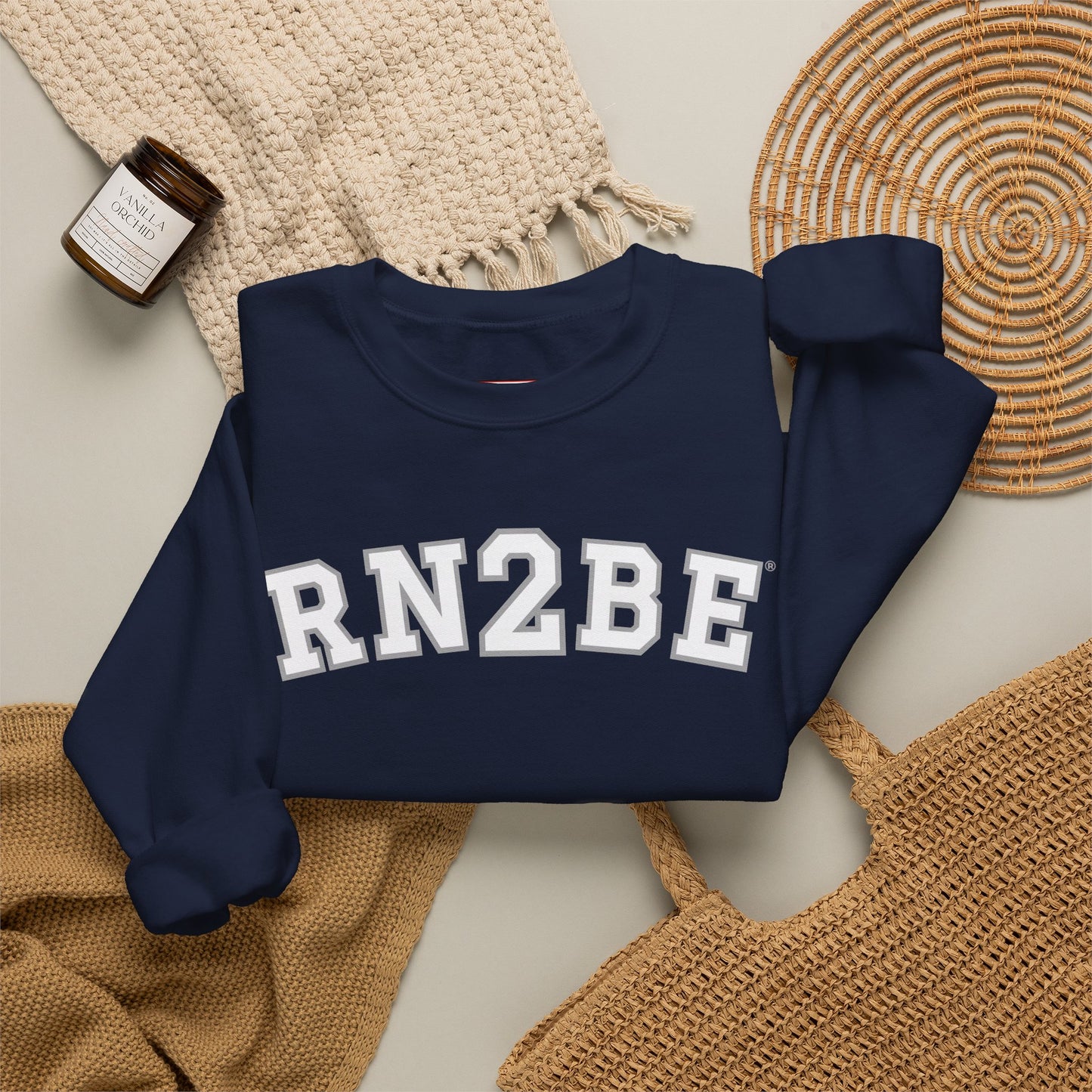 RN2BE® Logo Bold Sweatshirt