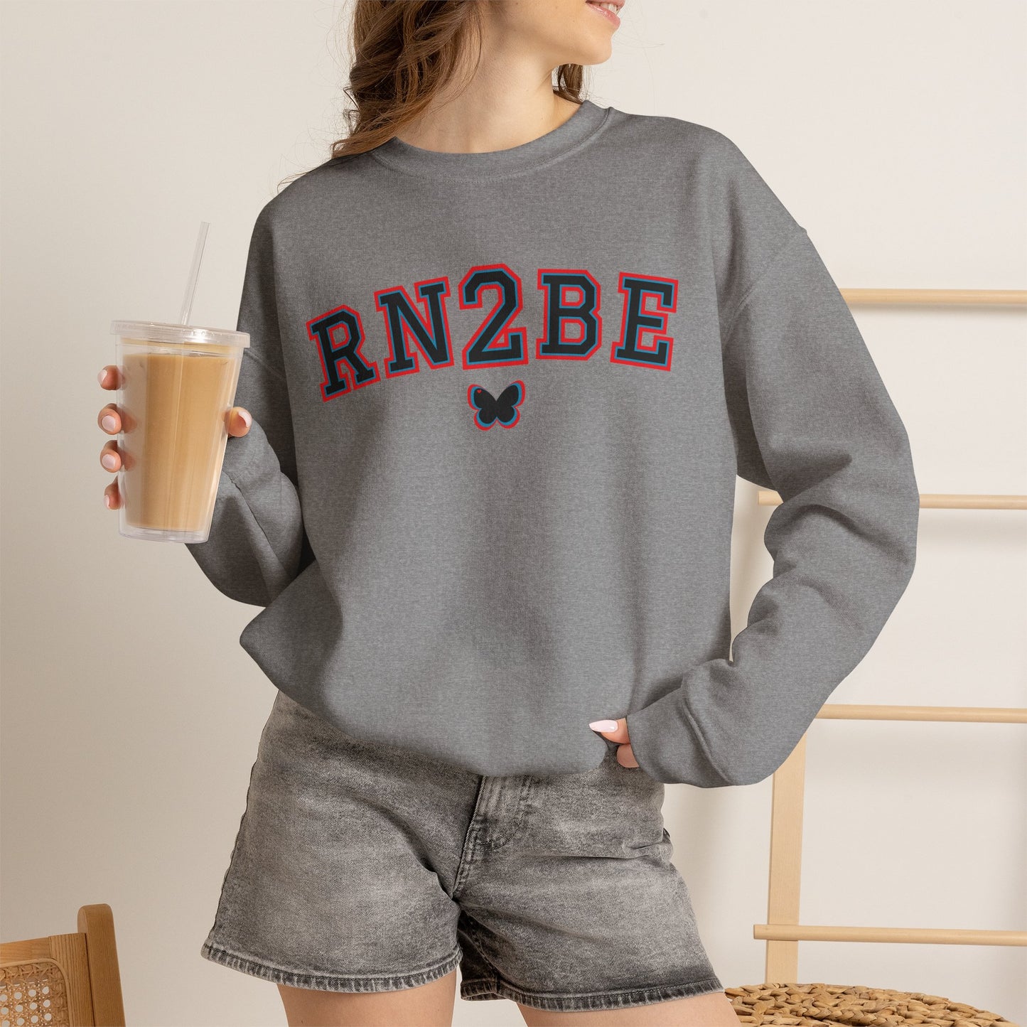 The RN2BE® Butterfly Sweatshirt