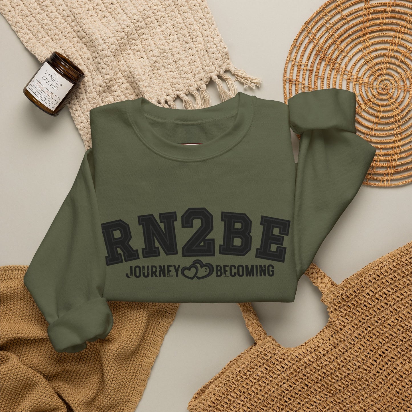 RN2BE® BlackOut Journey to Becoming Sweatshirt