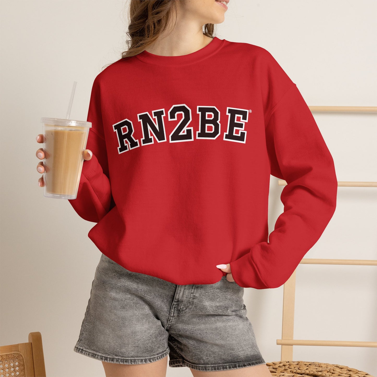 RN2BE® Logo Bold Sweatshirt