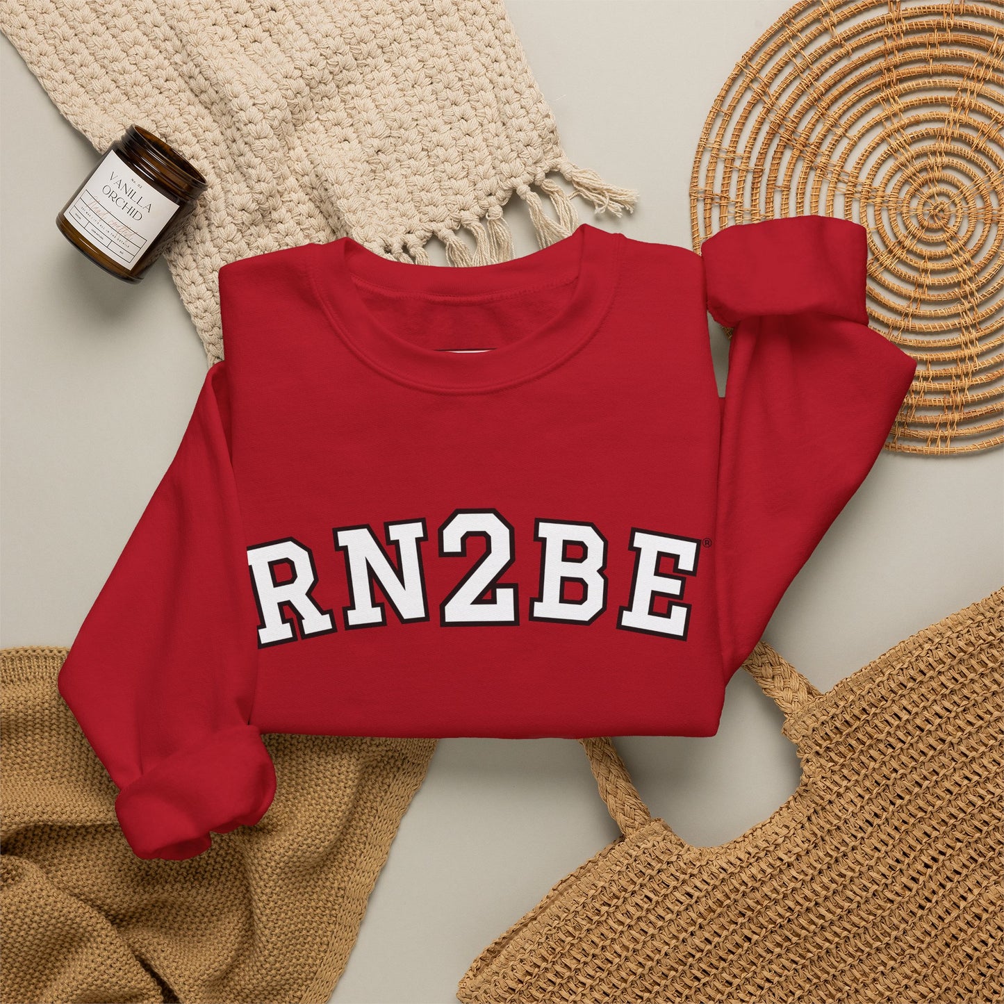 RN2BE® Logo Bold Sweatshirt