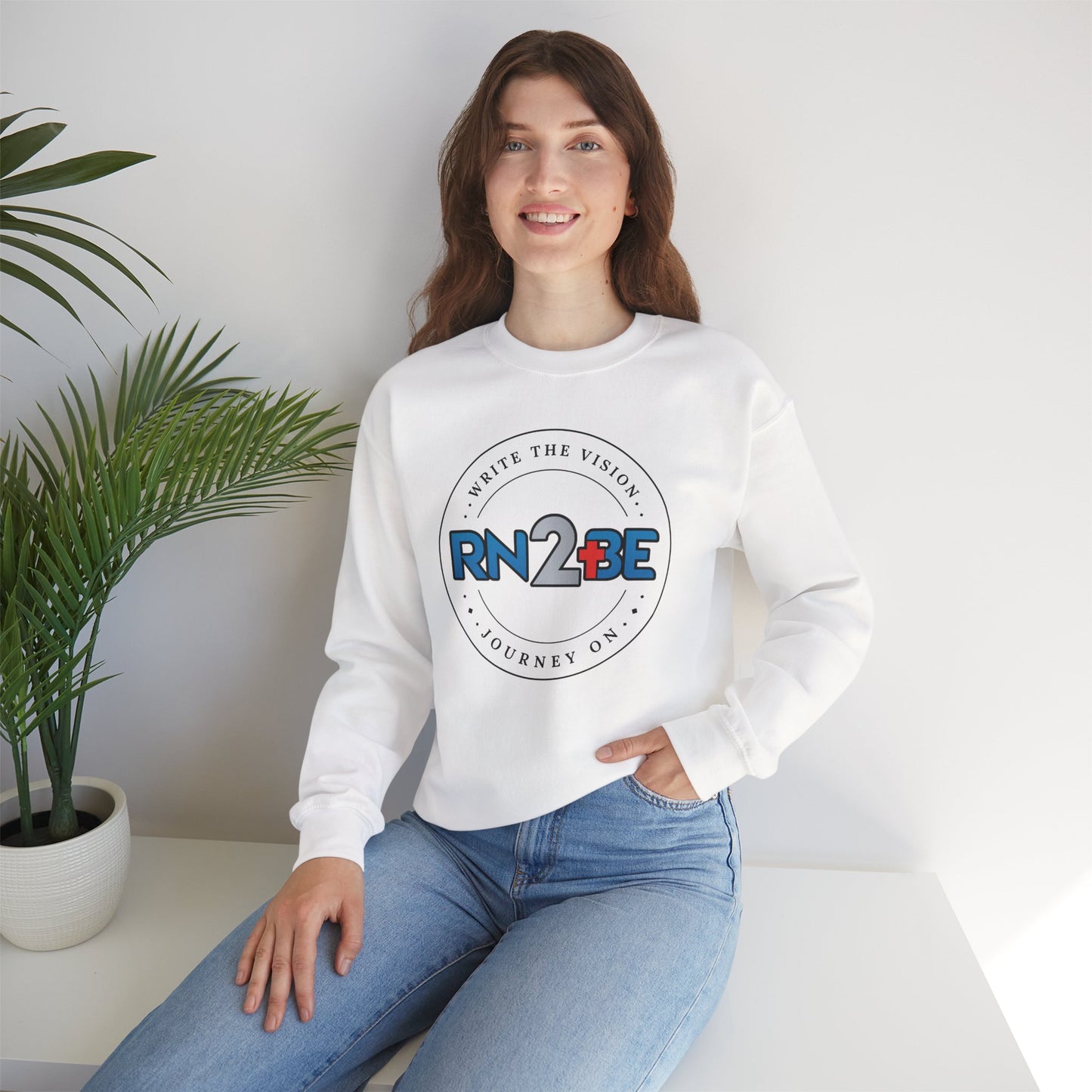 RN2BE Full Circle Logo Sweatshirt