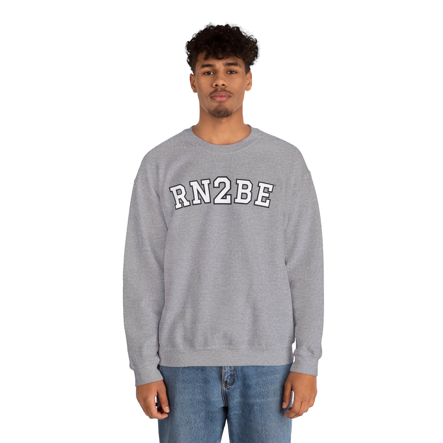 RN2BE® Logo Bold Sweatshirt