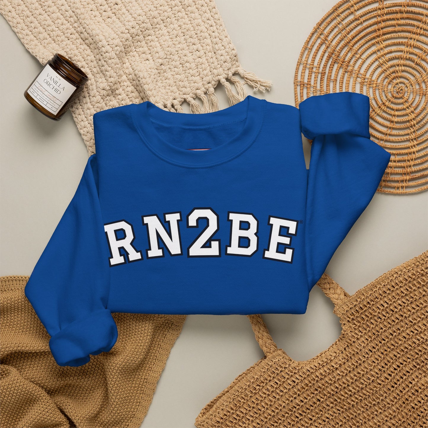 RN2BE® Logo Bold Sweatshirt