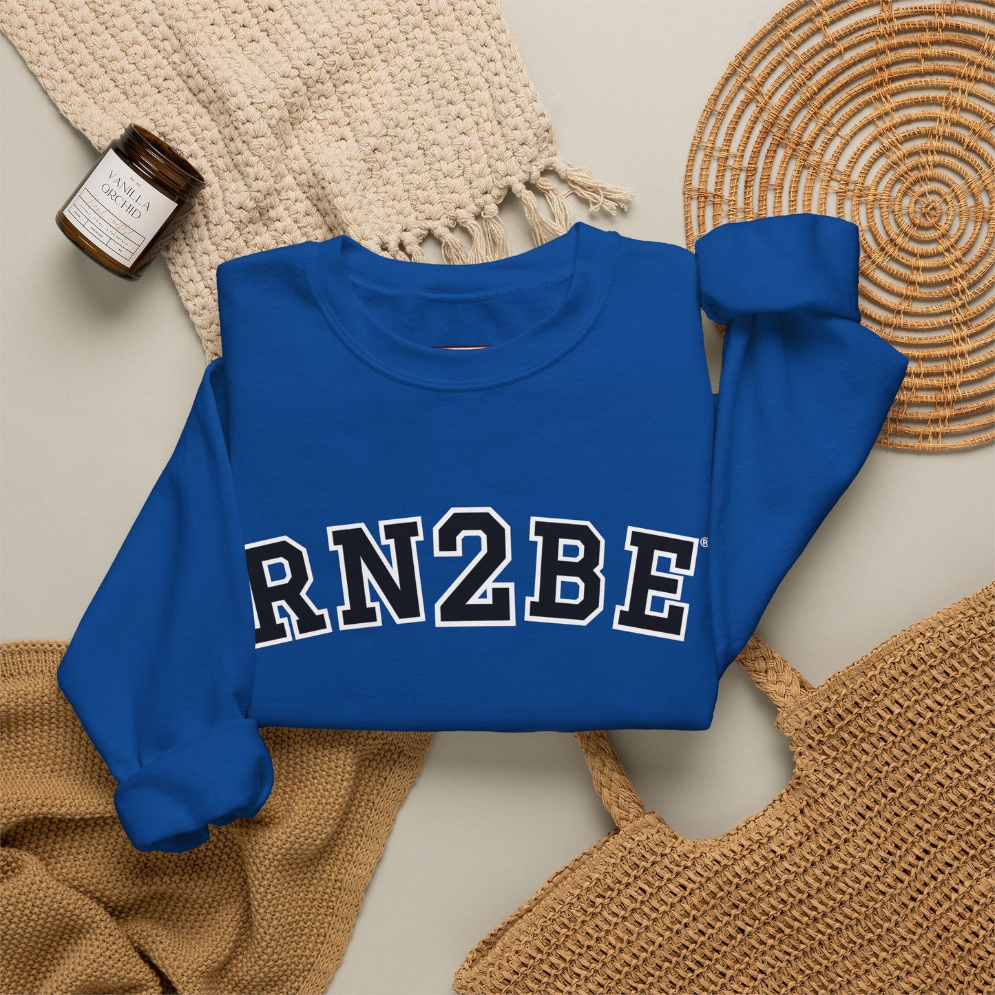 RN2BE® Logo Bold Sweatshirt