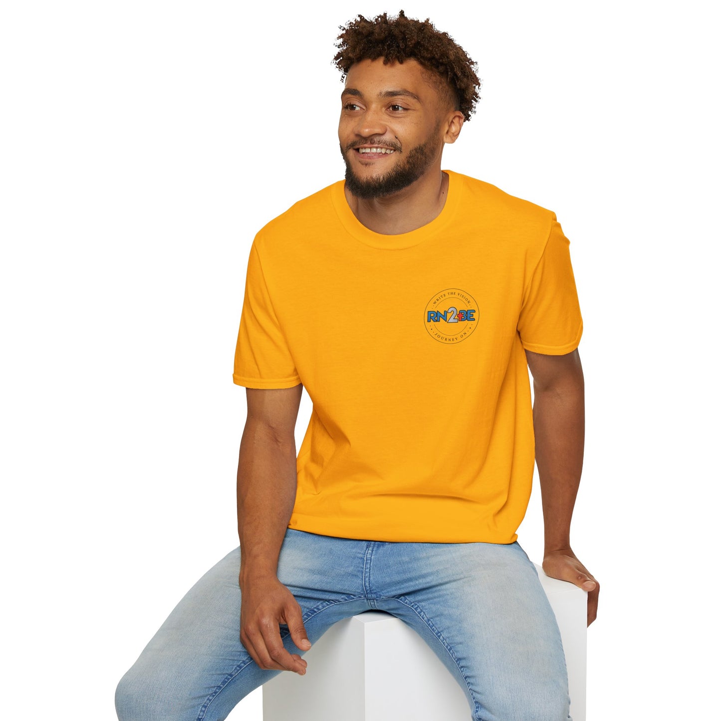 RN2BE_WTV: Full Circle T-shirt BLK