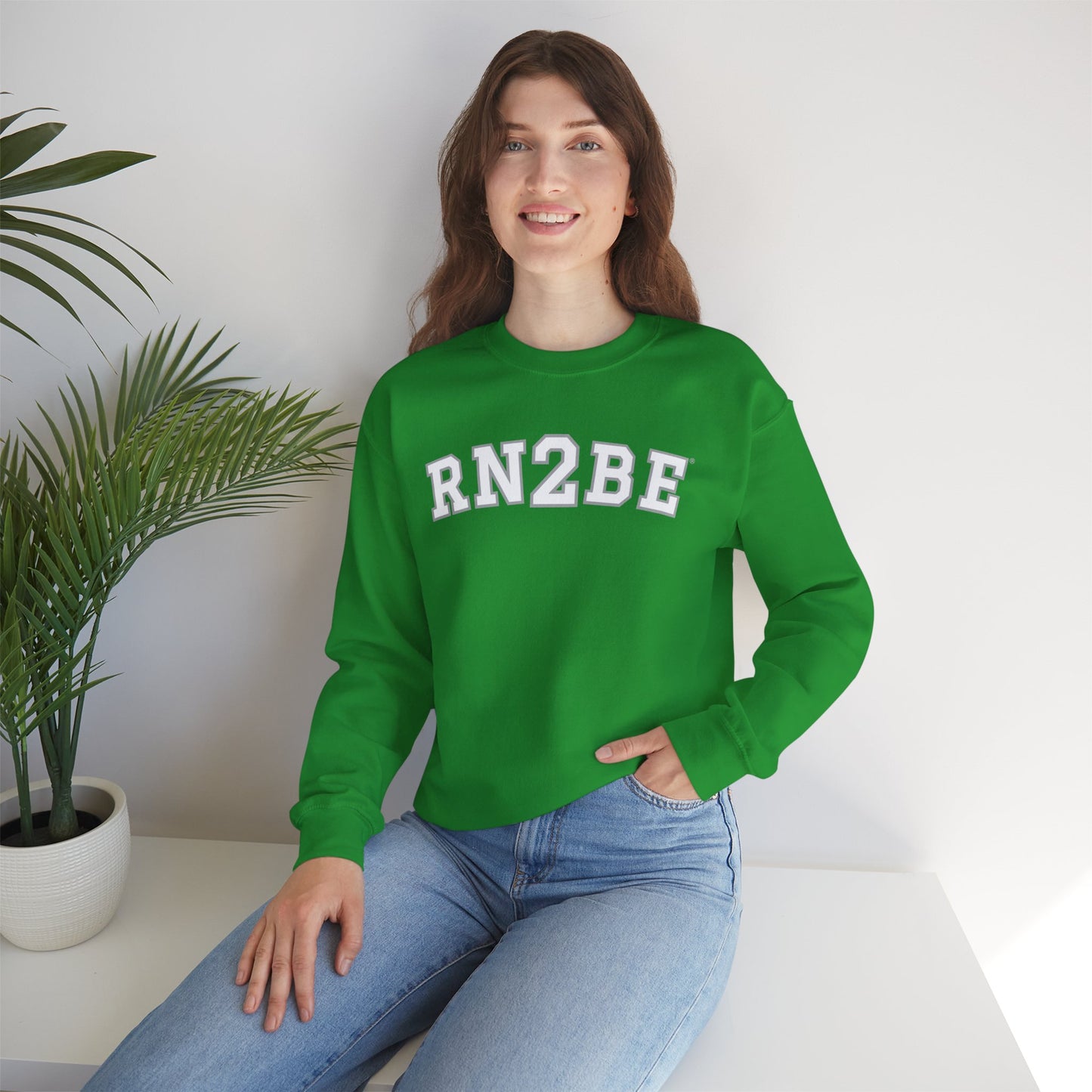 RN2BE® Logo Bold Sweatshirt