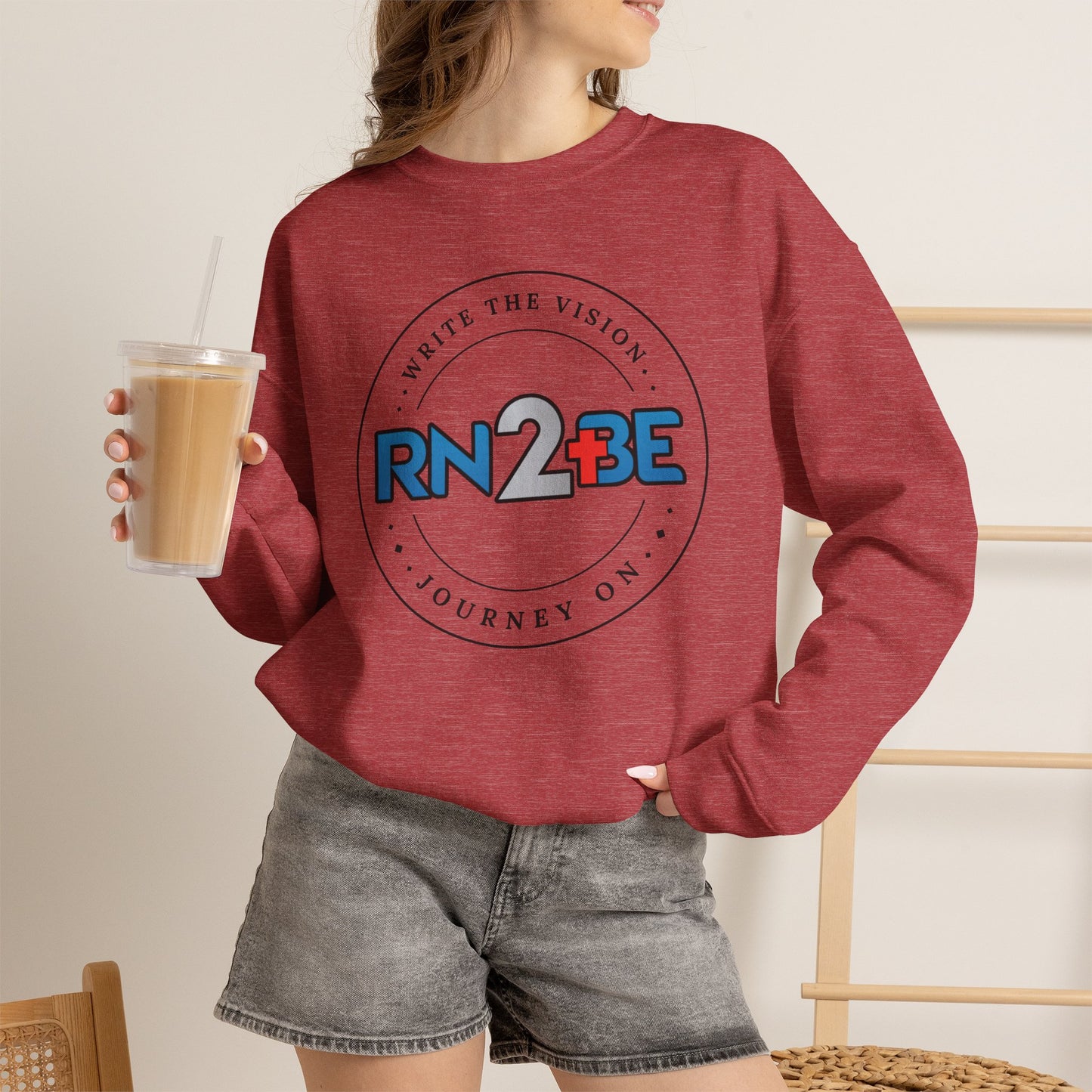 RN2BE Full Circle Logo Sweatshirt