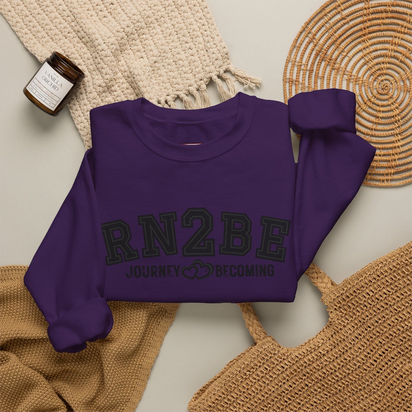 RN2BE® BlackOut Journey to Becoming Sweatshirt