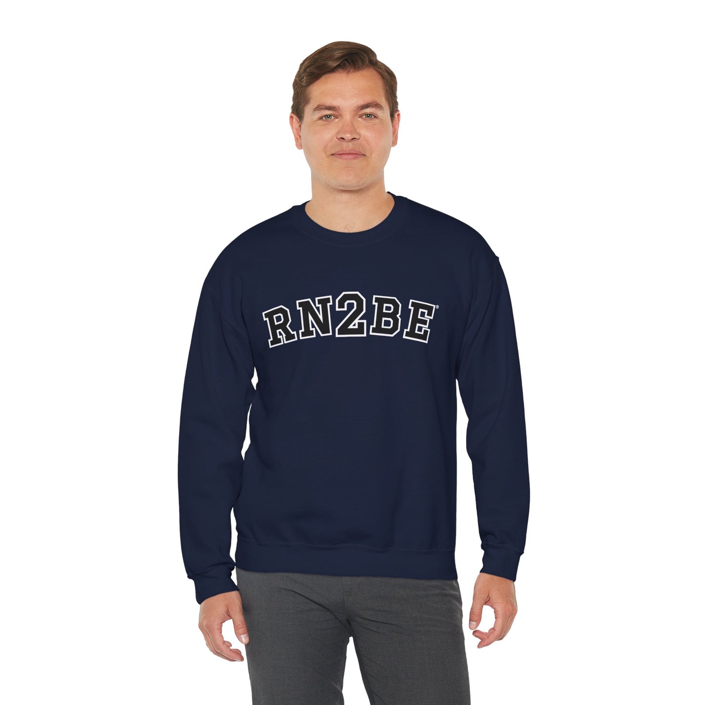 RN2BE® Logo Bold Sweatshirt