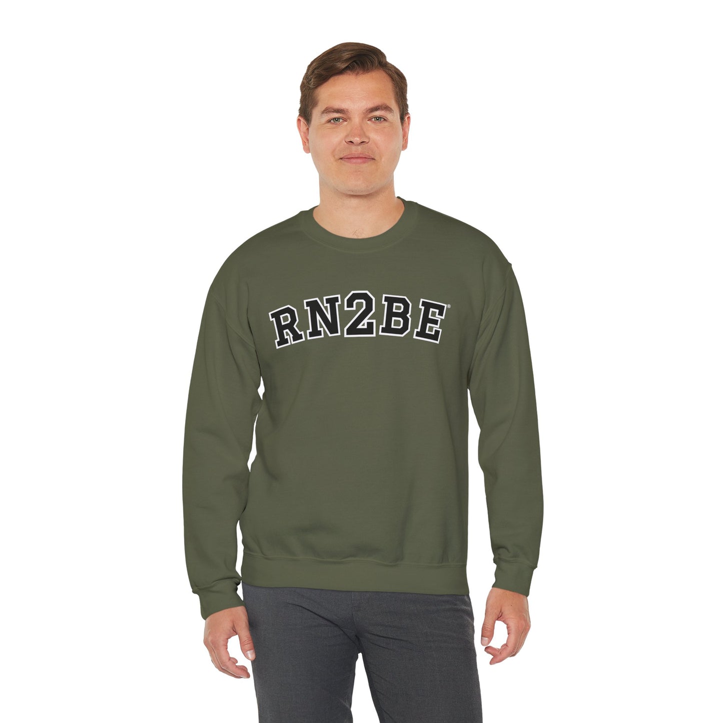 RN2BE® Logo Bold Sweatshirt