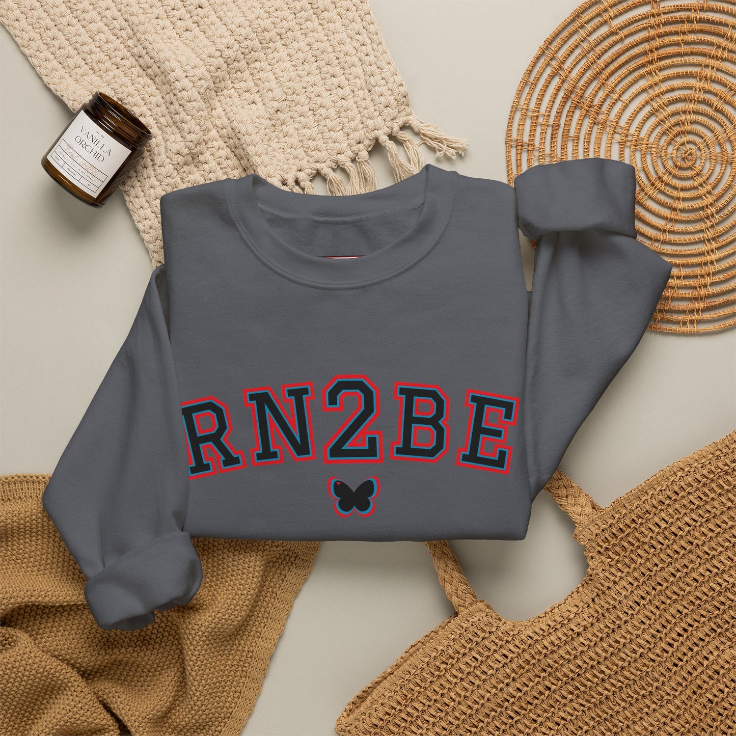 The RN2BE® Butterfly Sweatshirt