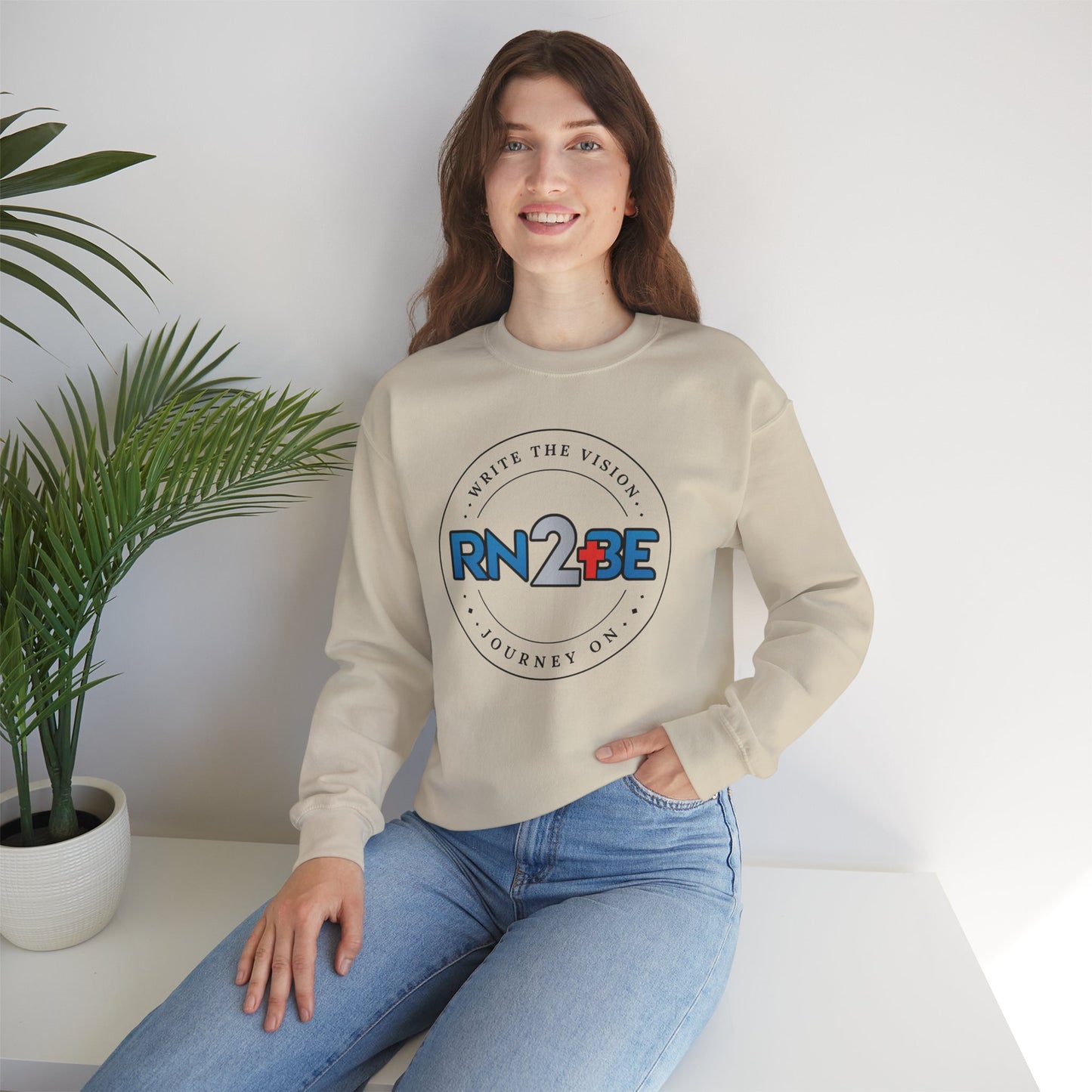 RN2BE Full Circle Logo Sweatshirt