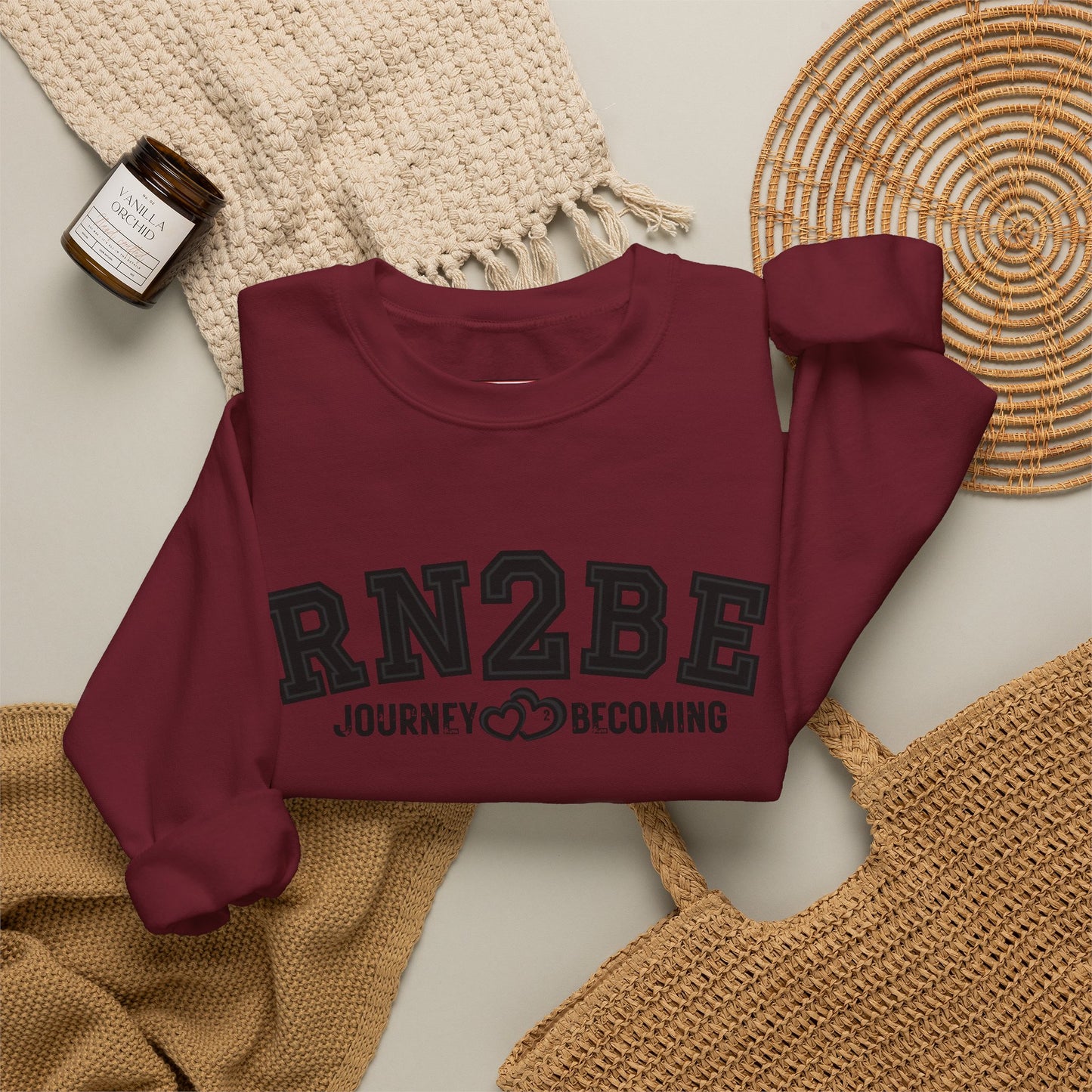 RN2BE® BlackOut Journey to Becoming Sweatshirt