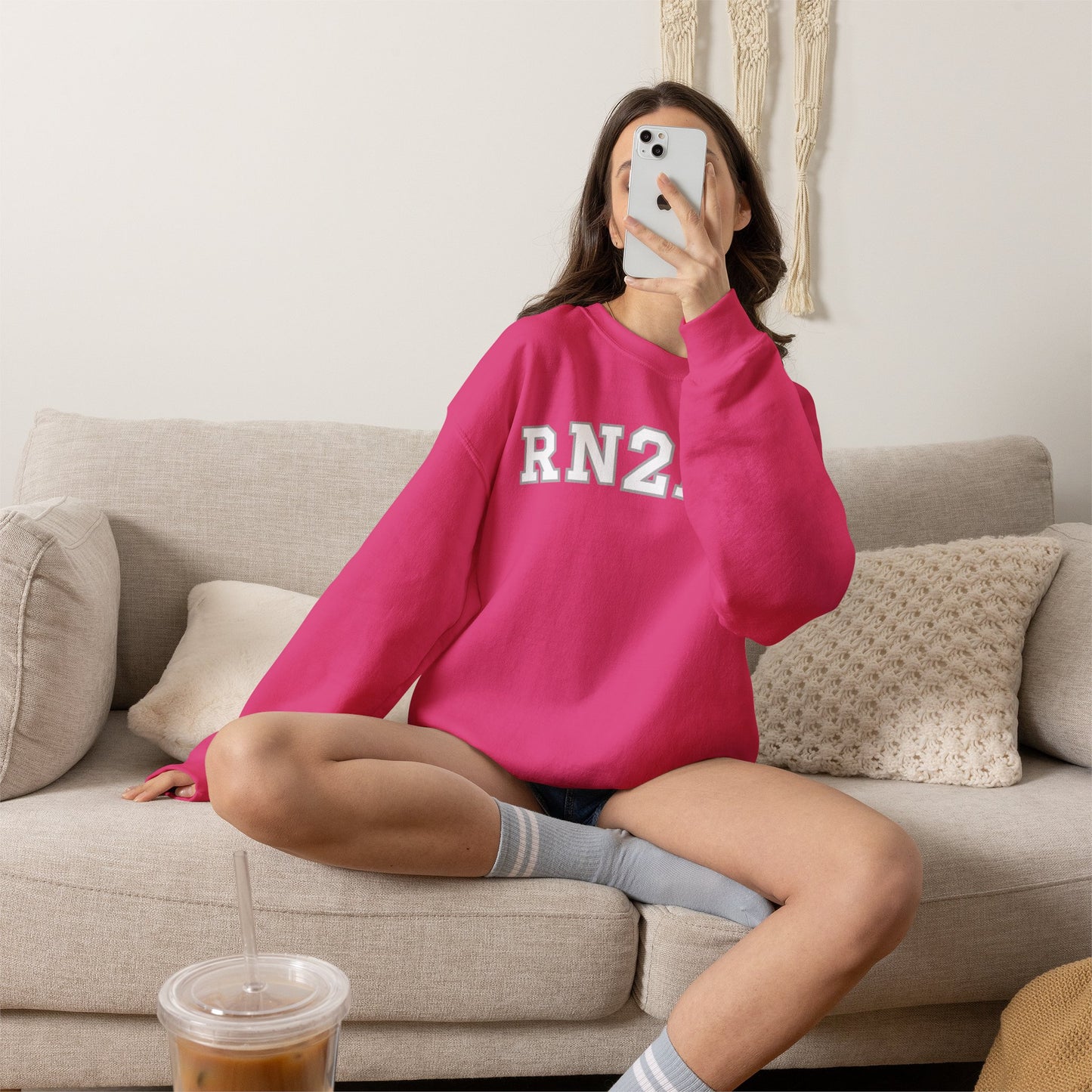 RN2BE® Logo Bold Sweatshirt