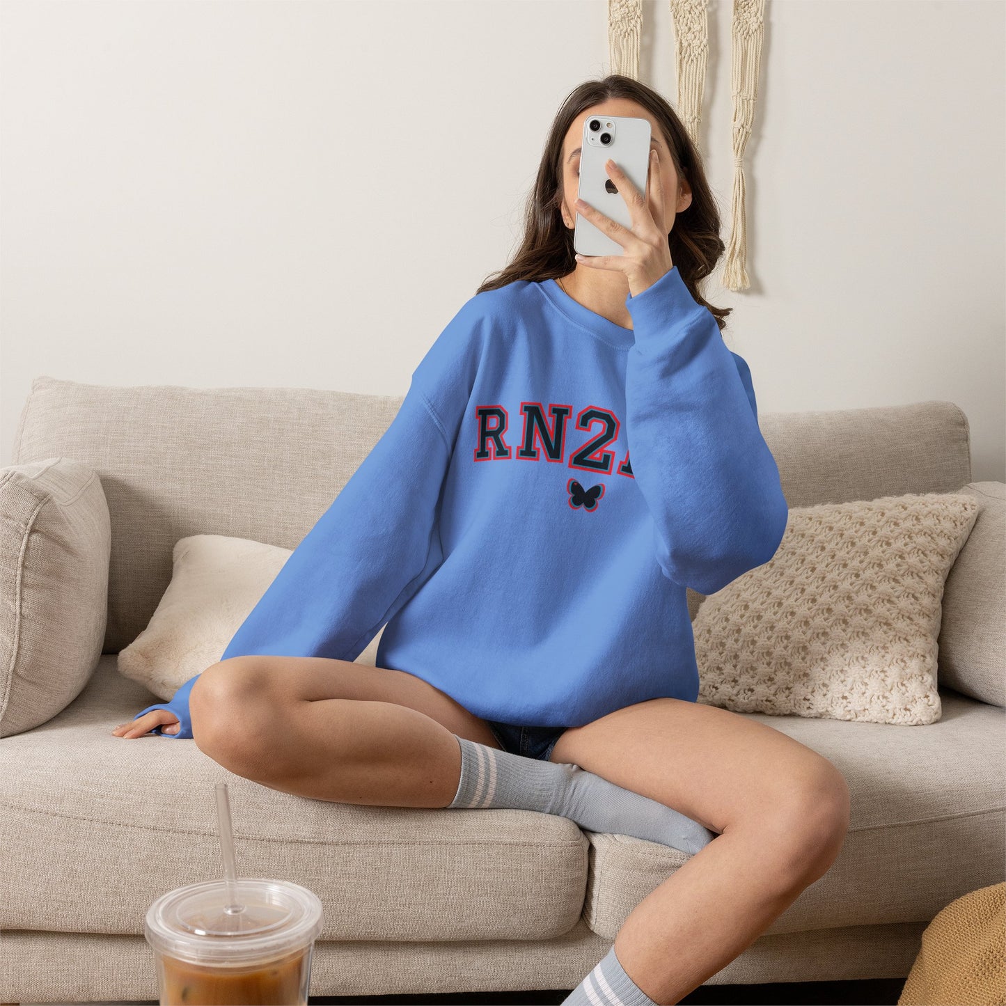 The RN2BE® Butterfly Sweatshirt