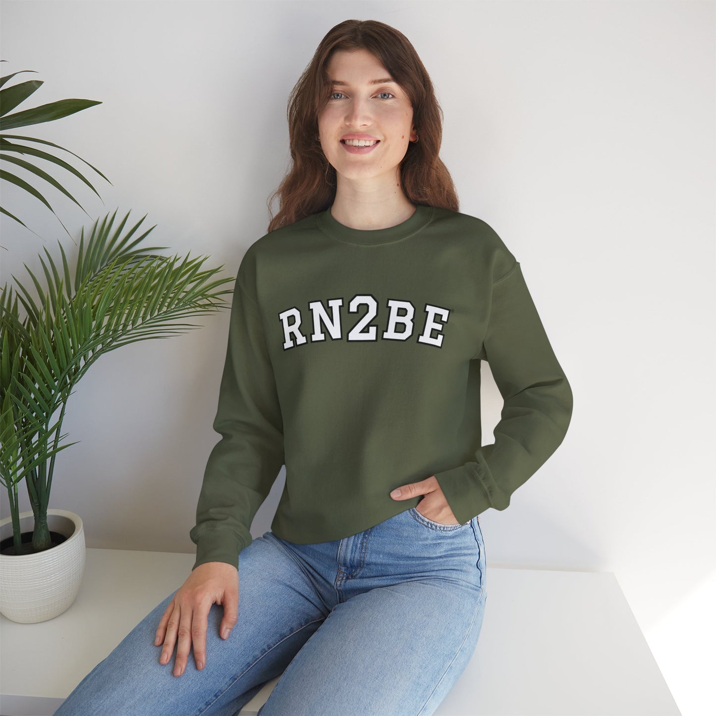 RN2BE® Logo Bold Sweatshirt