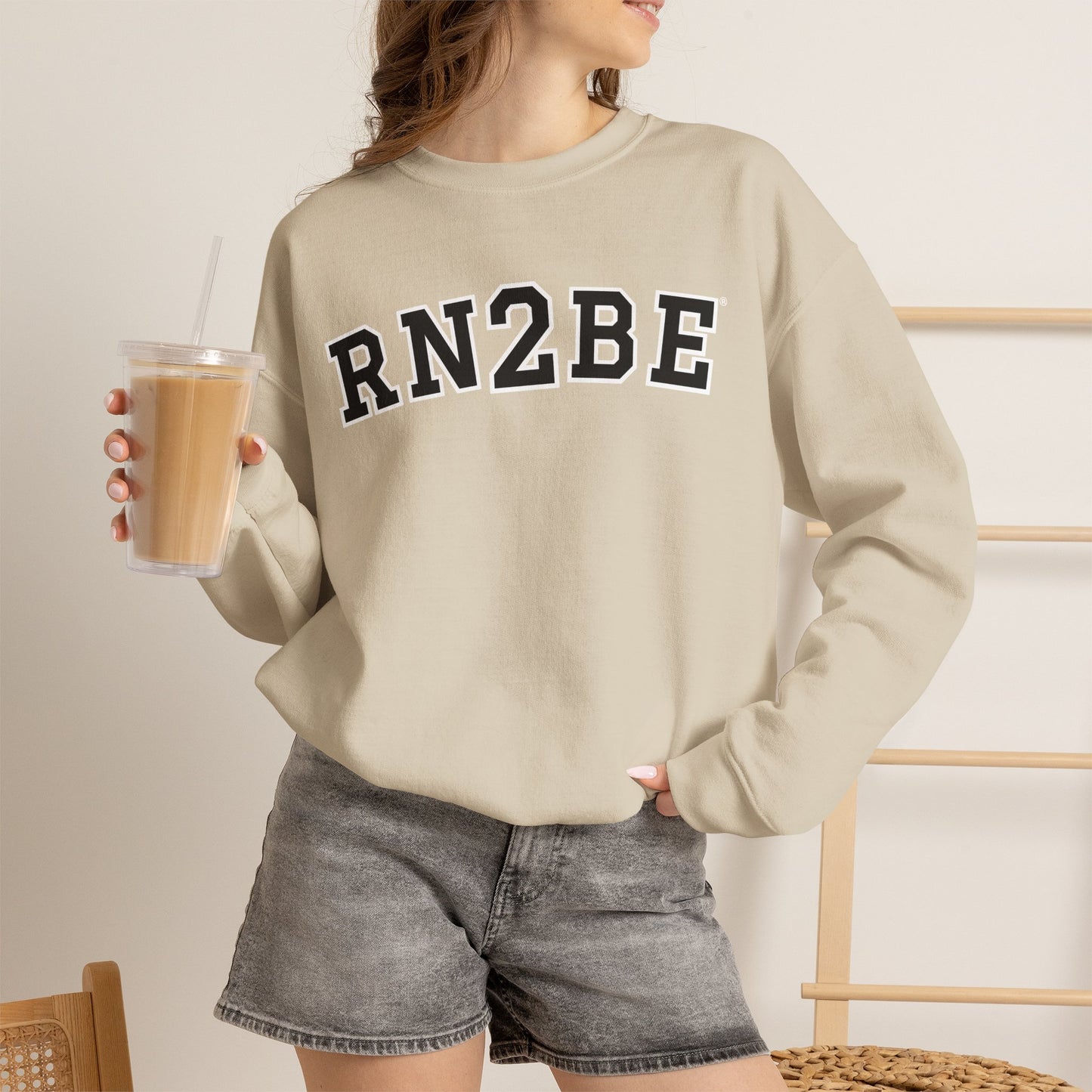 RN2BE® Logo Bold Sweatshirt