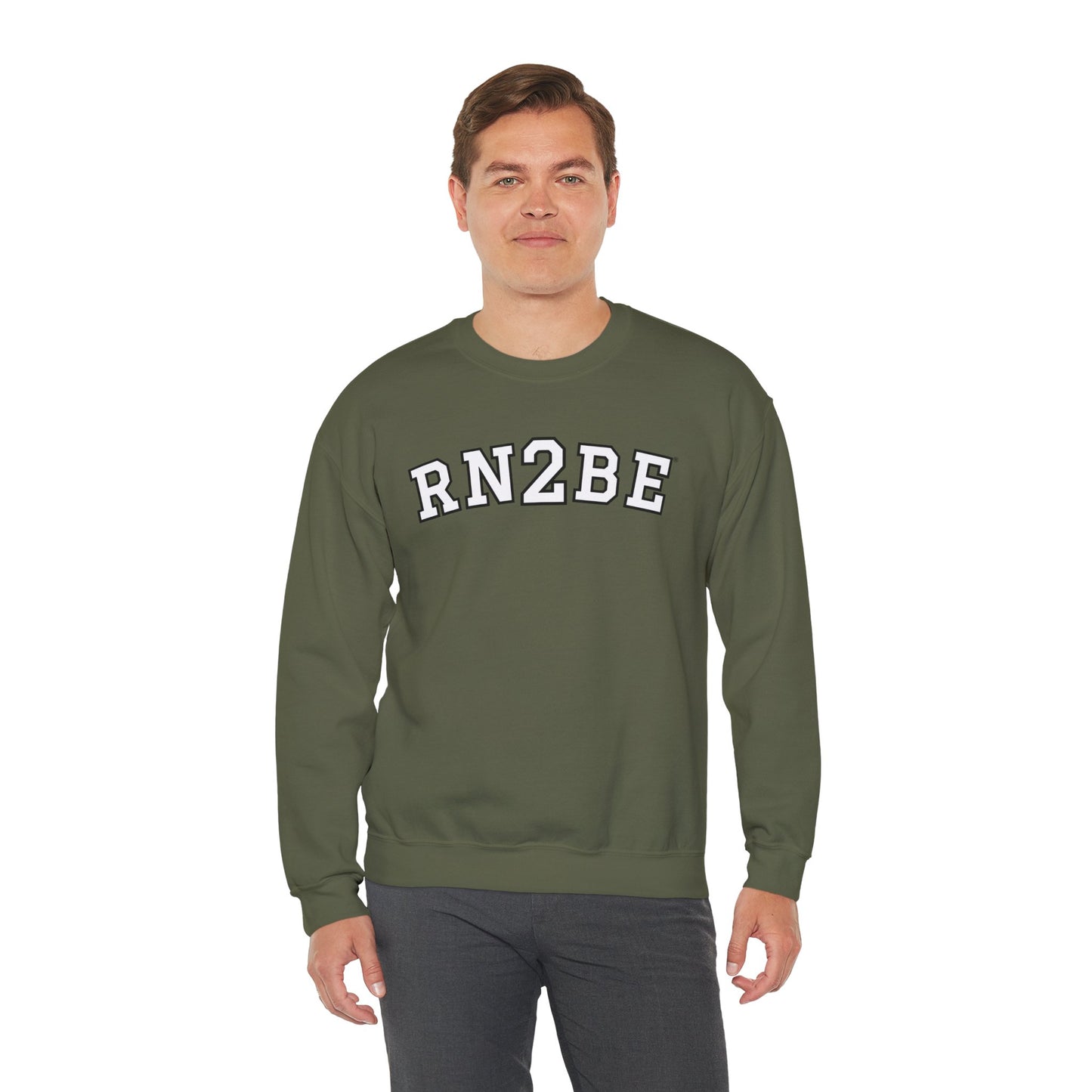 RN2BE® Logo Bold Sweatshirt