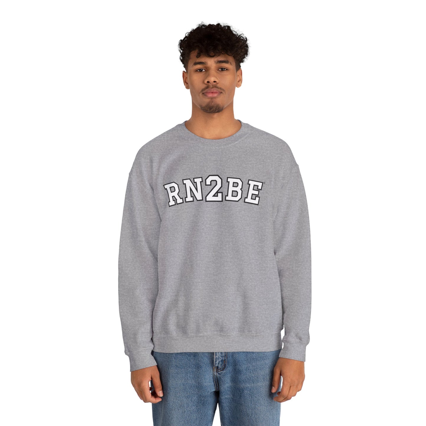 RN2BE® Logo Bold Sweatshirt
