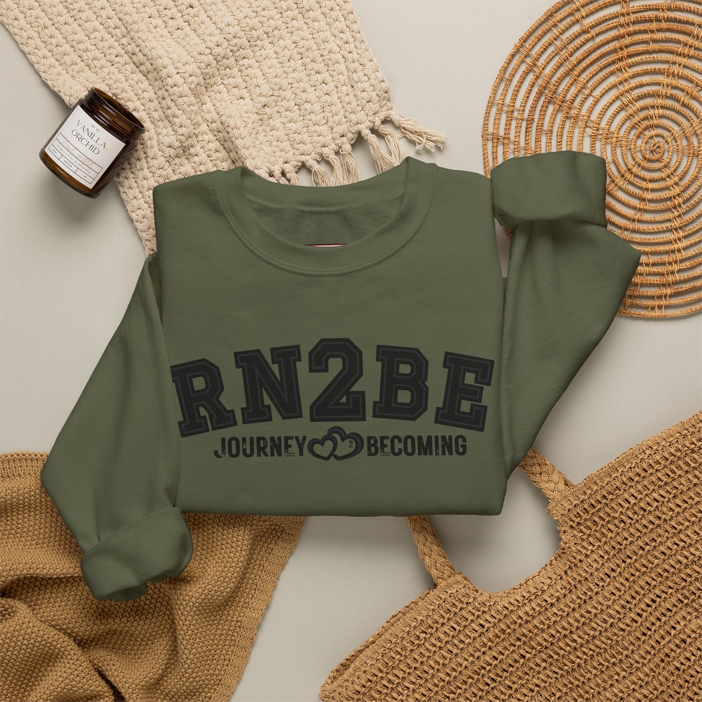 RN2BE® BlackOut Journey to Becoming Sweatshirt