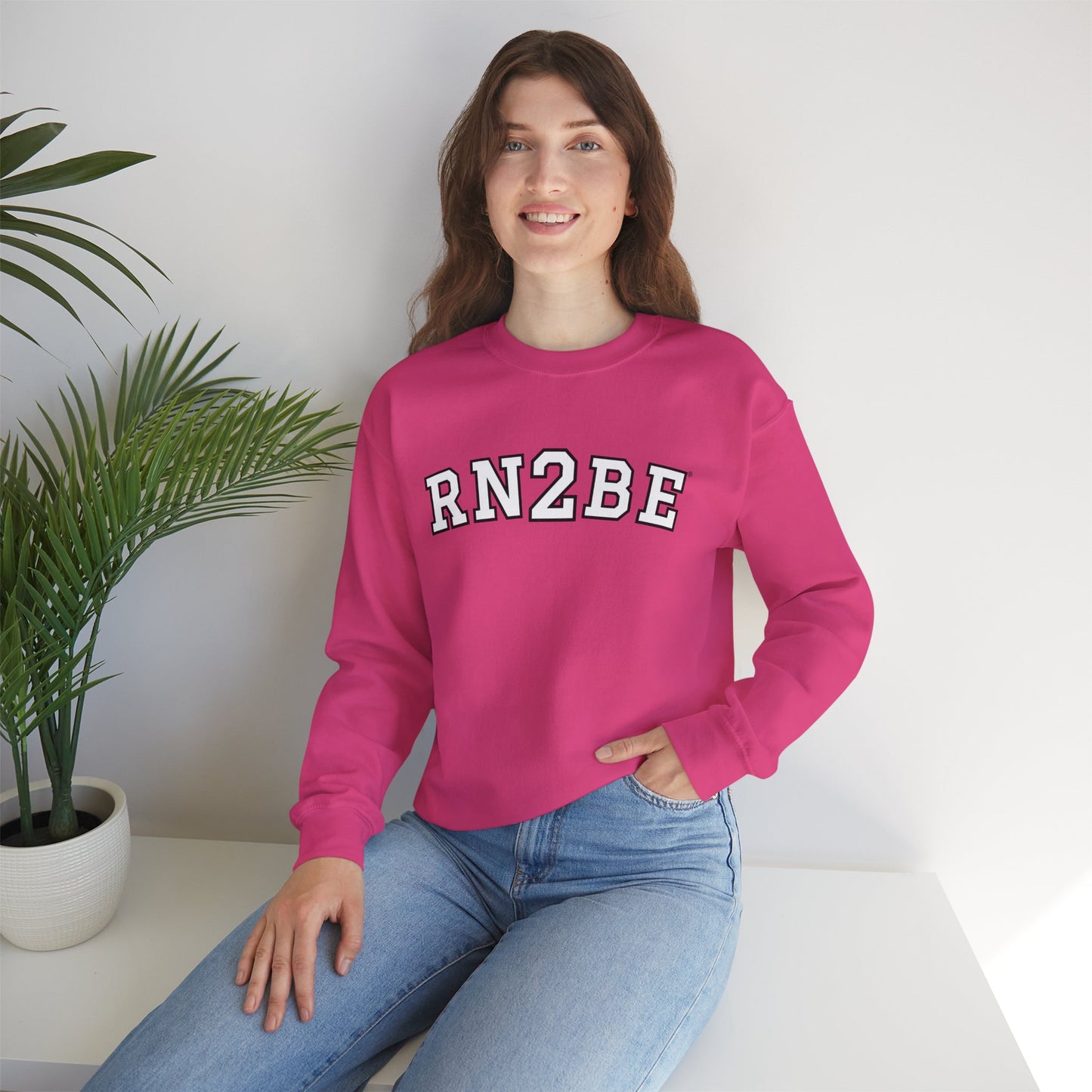 RN2BE® Logo Bold Sweatshirt