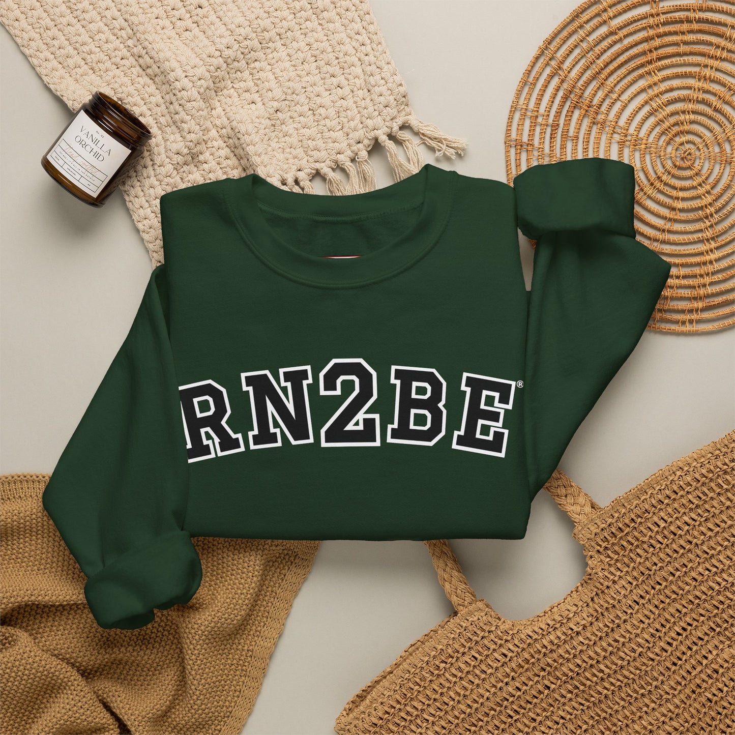 RN2BE® Logo Bold Sweatshirt