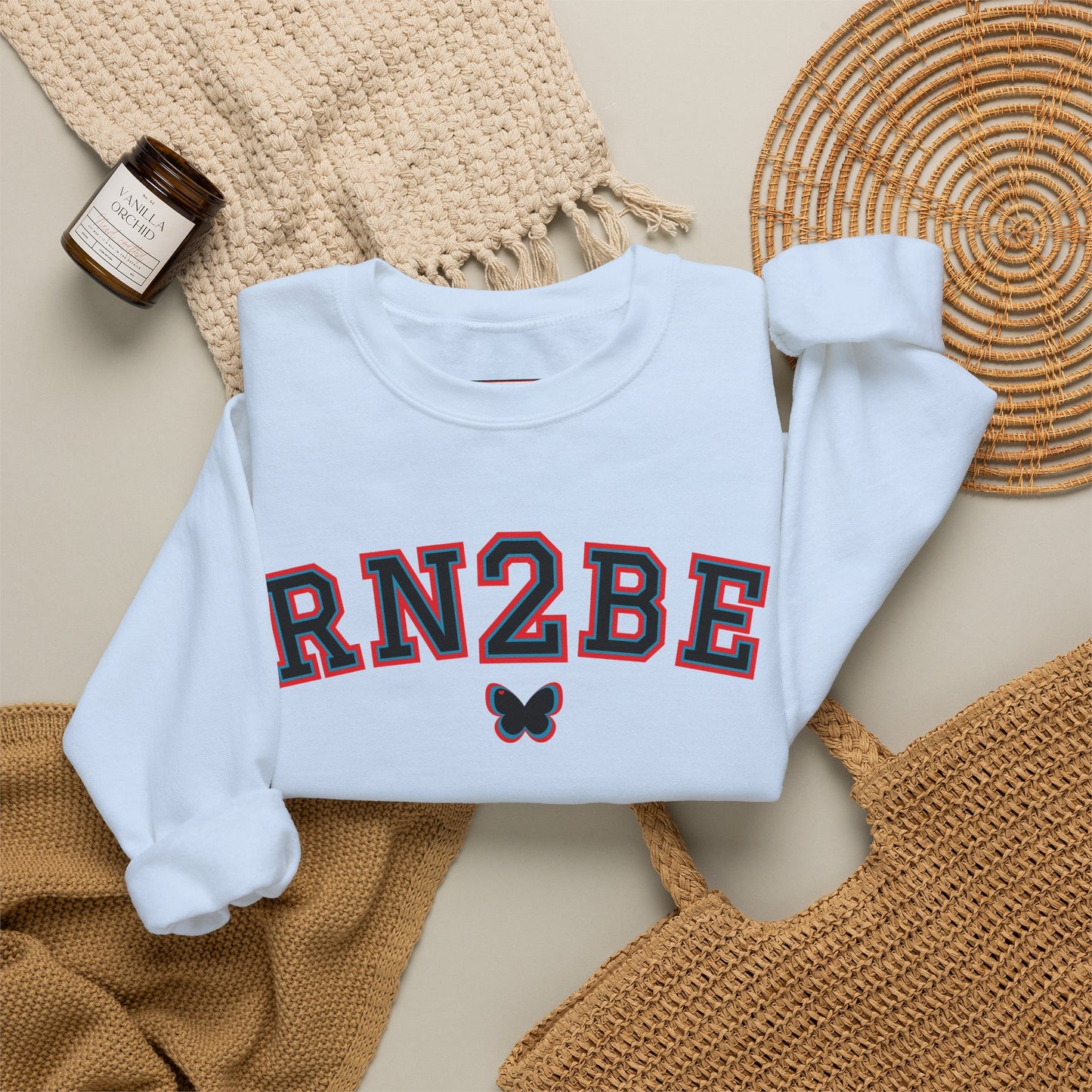 The RN2BE® Butterfly Sweatshirt