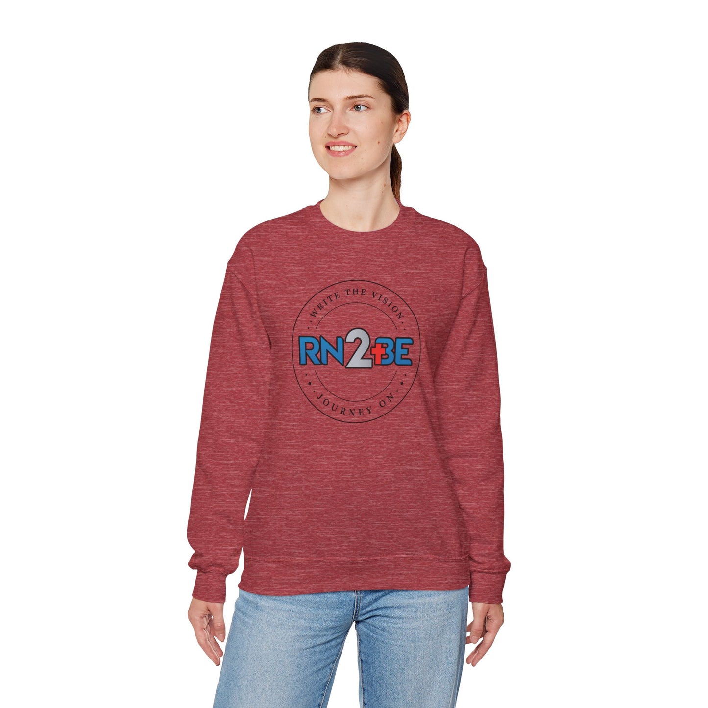 RN2BE Full Circle Logo Sweatshirt BLK
