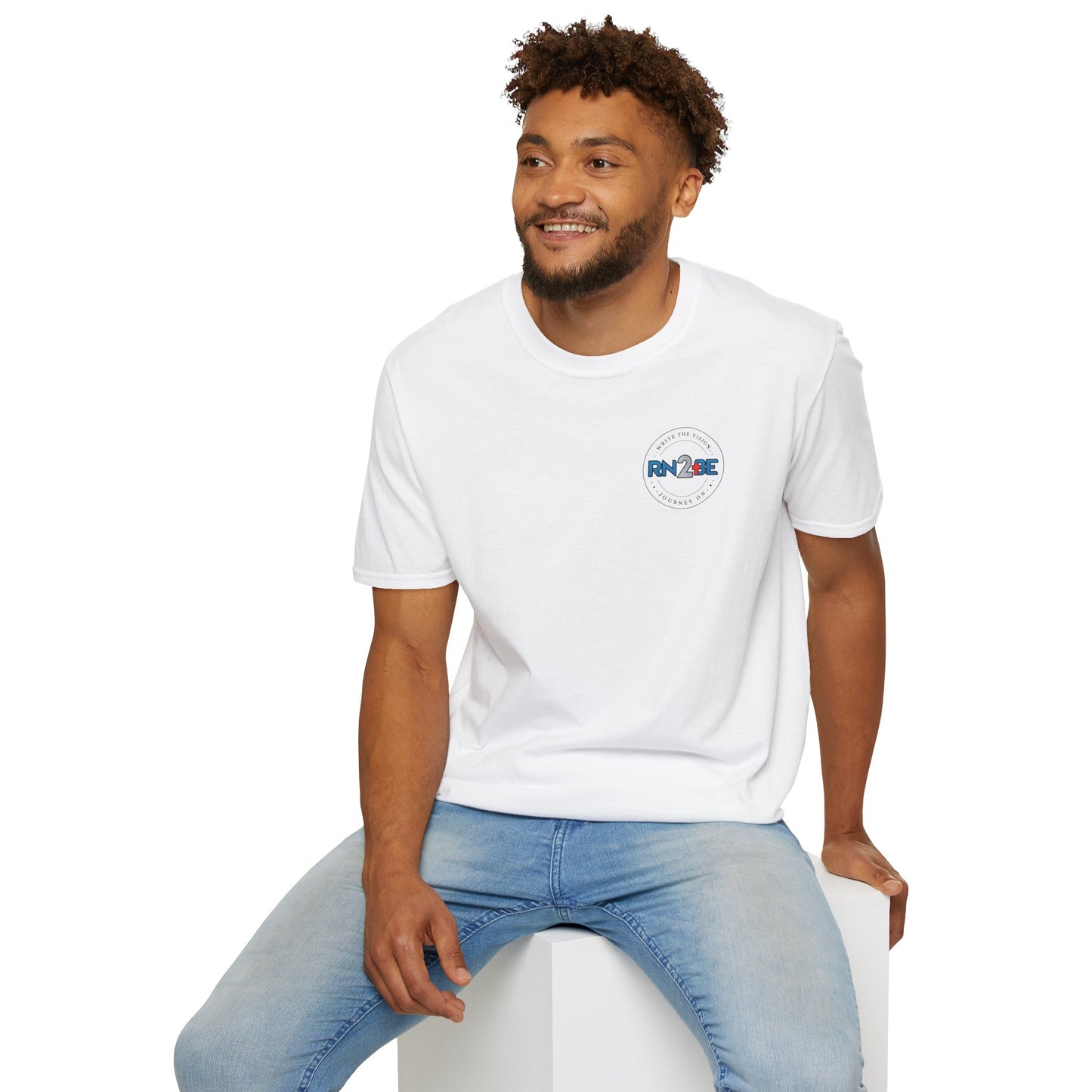 RN2BE_WTV: Full Circle T-shirt BLK